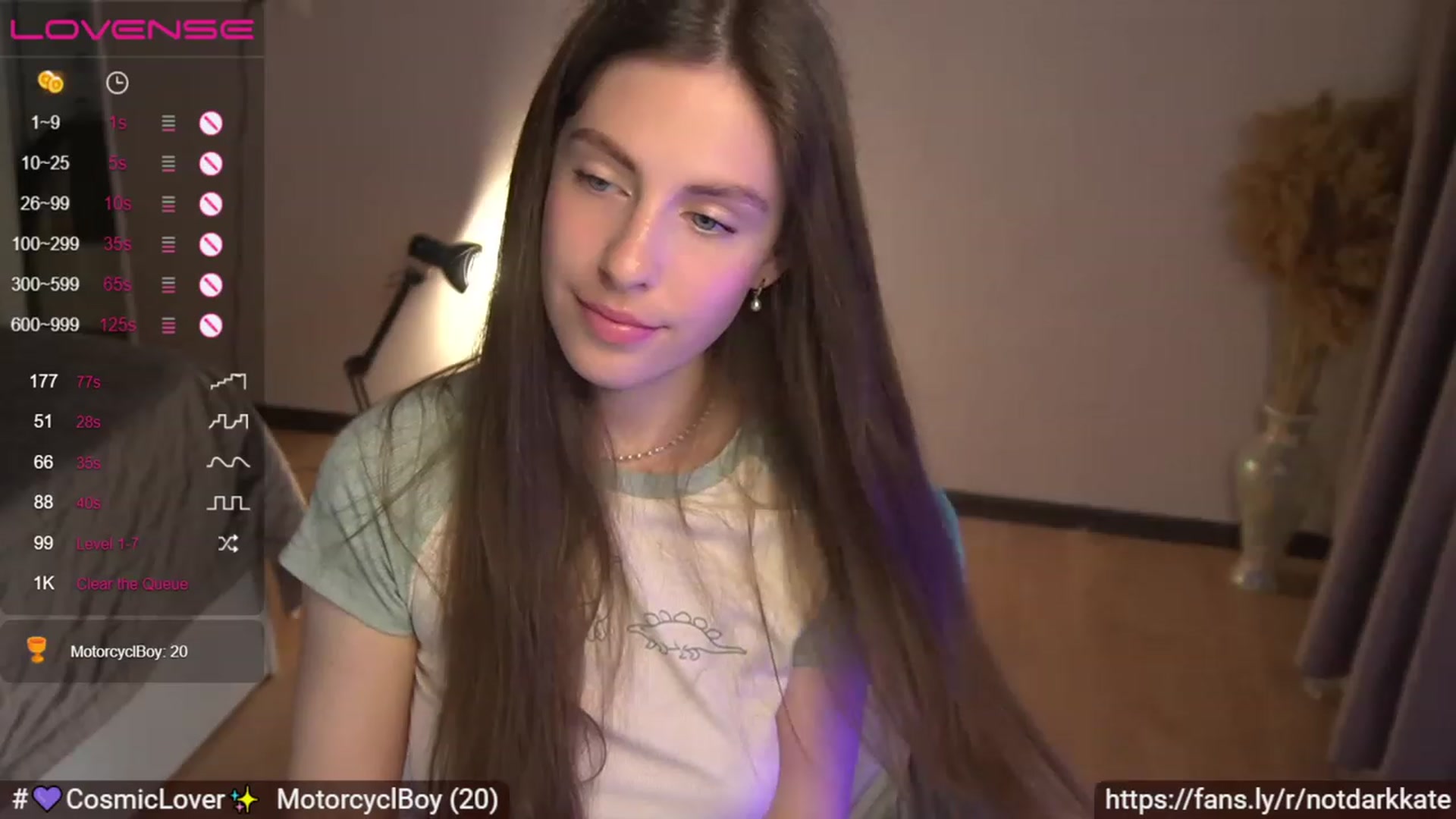 Gallery image thumbnail from DarkKate's myfreecams stream on, 06/26/2023, 04:13 image 10 of 20