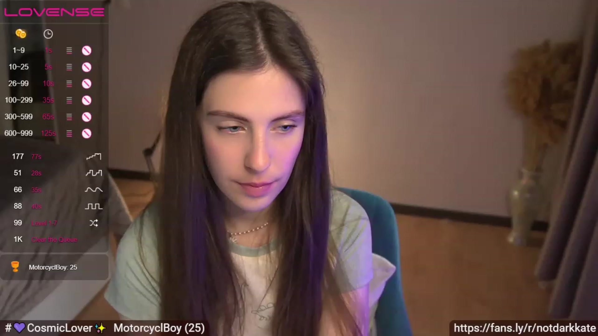 Gallery image thumbnail from DarkKate's myfreecams stream on, 06/26/2023, 04:13 image 12 of 20