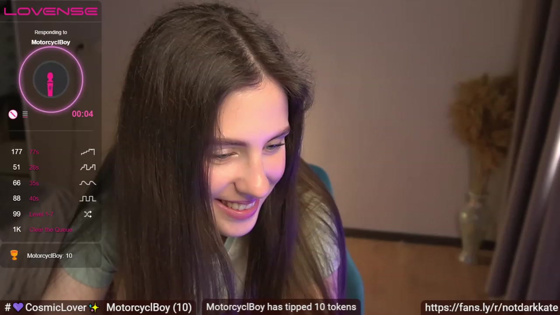 Gallery image thumbnail from DarkKate's myfreecams stream on, 06/26/2023, 04:13 image 6 of 20