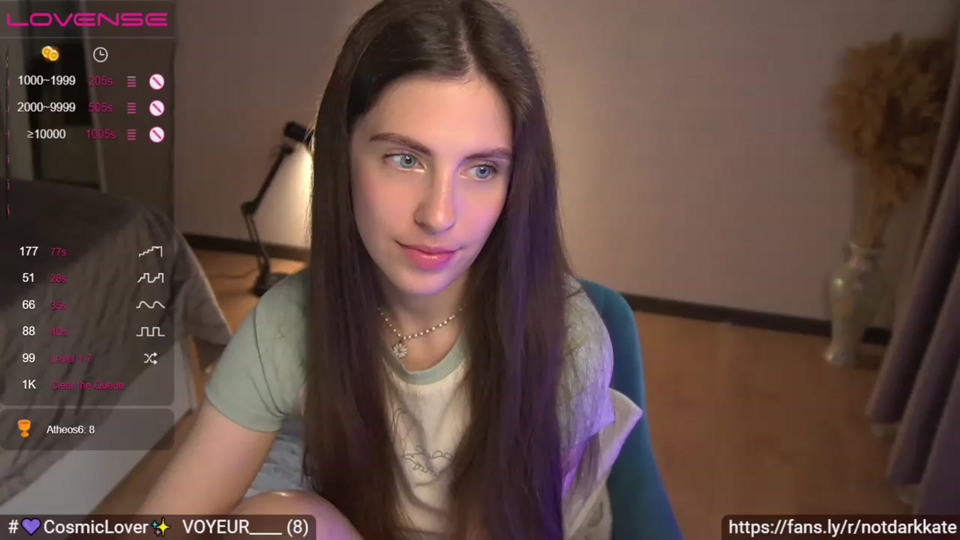 Gallery image thumbnail from DarkKate's myfreecams stream on, 06/26/2023, 04:13 image 1 of 20