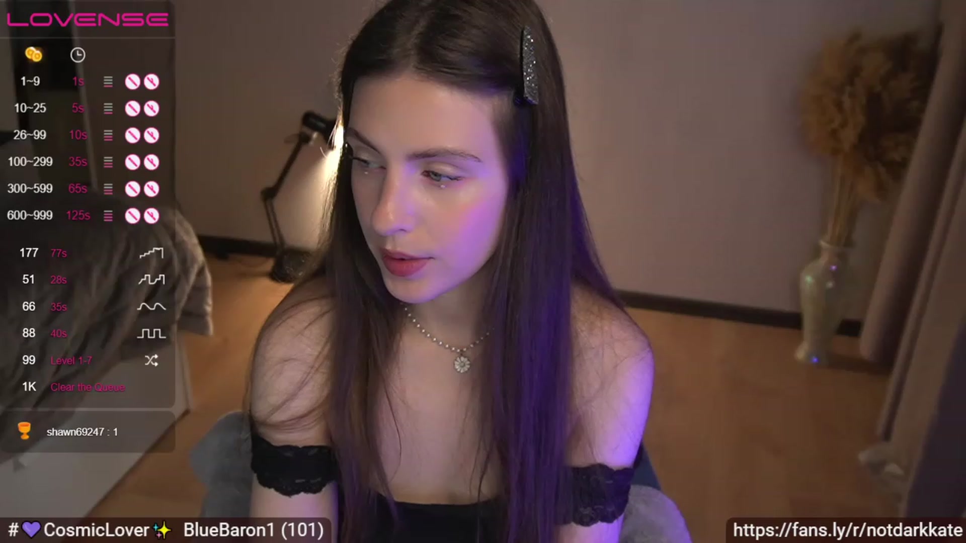 Gallery image thumbnail from DarkKate's myfreecams stream on, 06/27/2023, 04:53 image 8 of 20