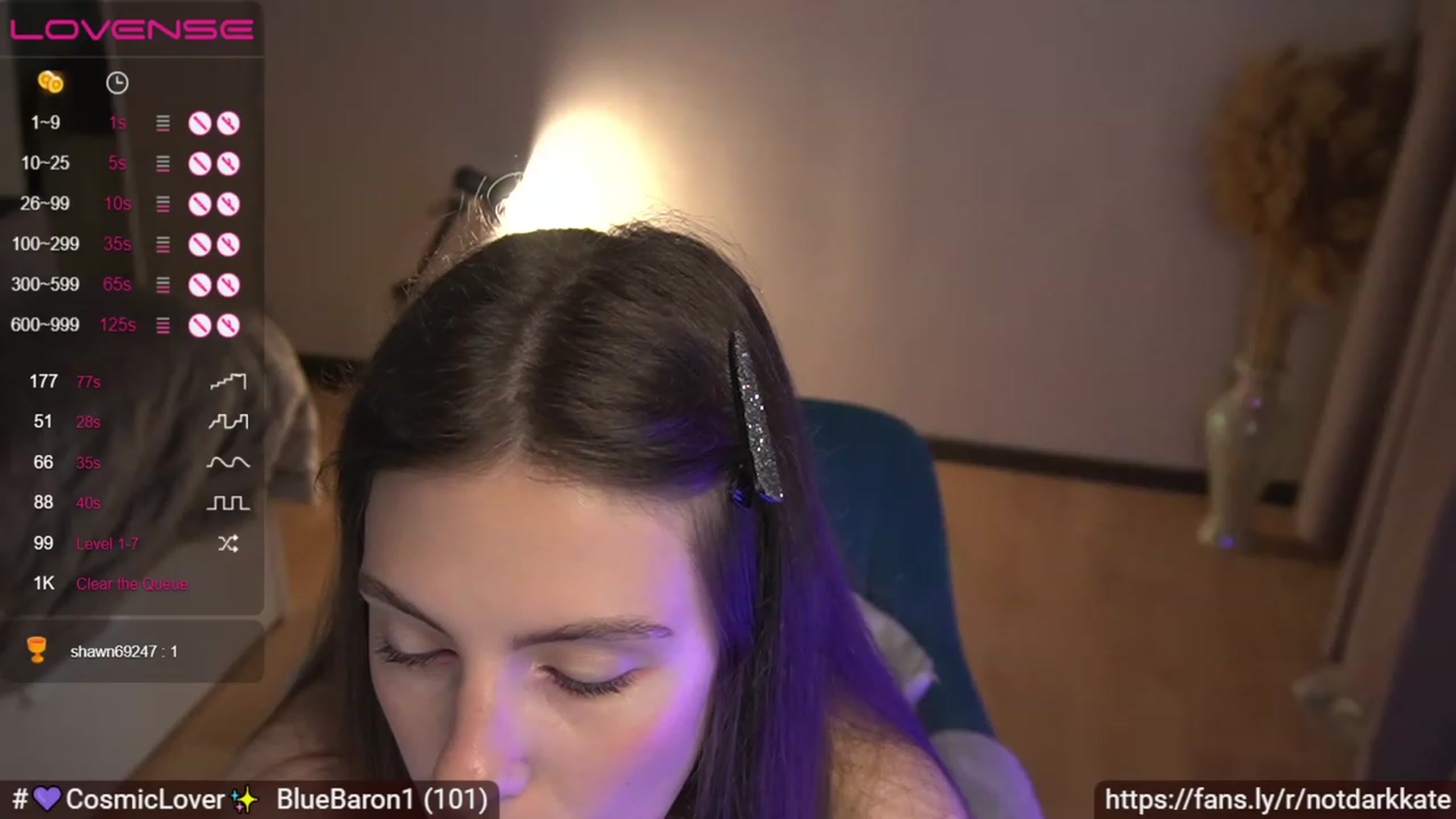 Gallery image thumbnail from DarkKate's myfreecams stream on, 06/27/2023, 04:53 image 9 of 20