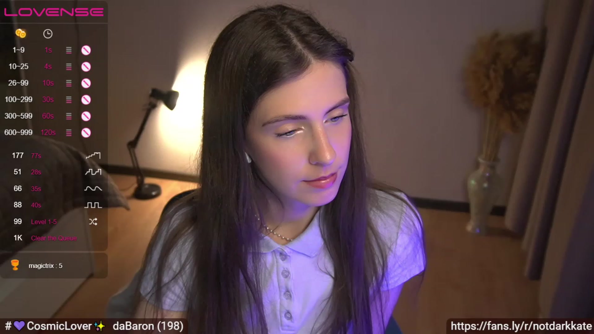 Gallery image thumbnail from DarkKate's myfreecams stream on, 06/28/2023, 03:41 image 17 of 20