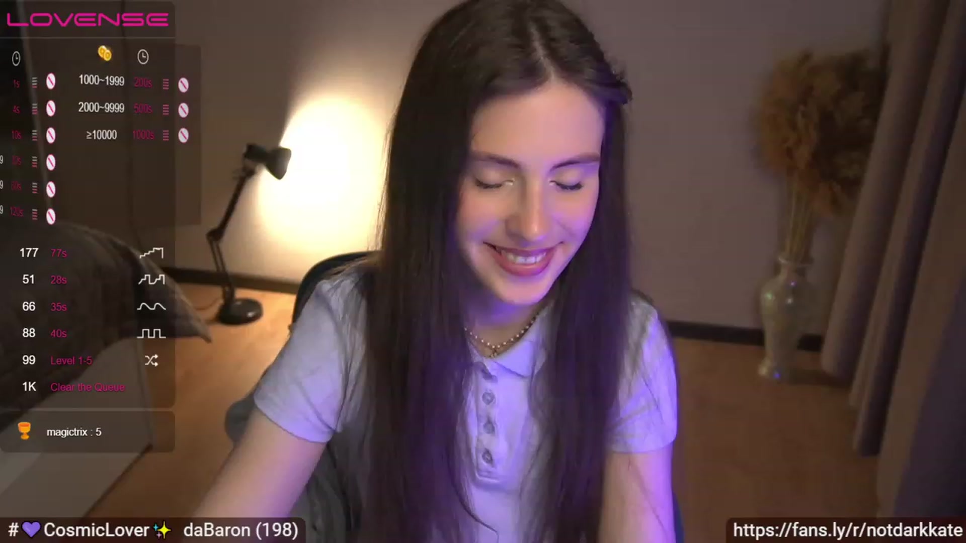 Gallery image thumbnail from DarkKate's myfreecams stream on, 06/28/2023, 03:41 image 20 of 20