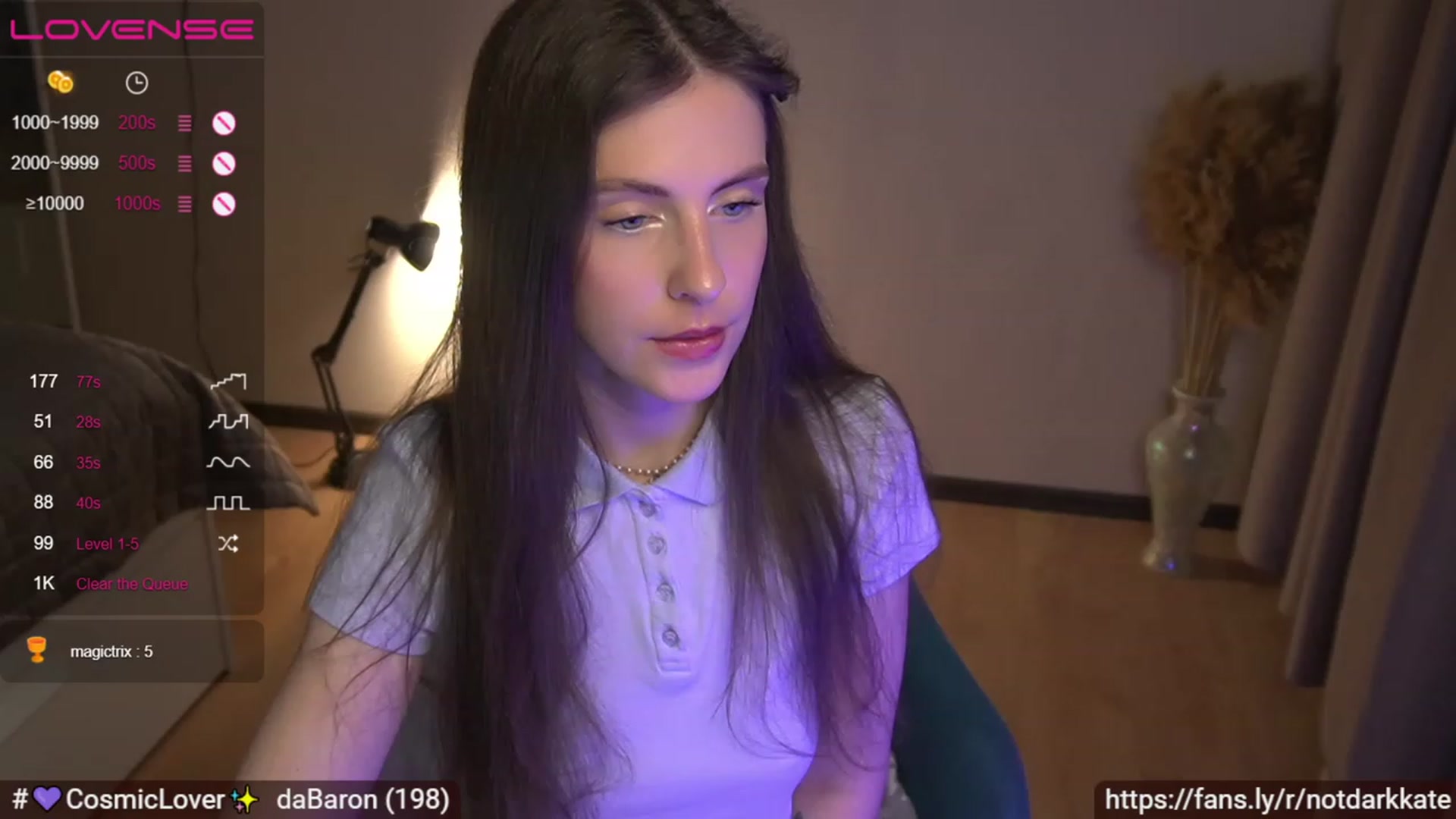 Gallery image thumbnail from DarkKate's myfreecams stream on, 06/28/2023, 03:41 image 19 of 20