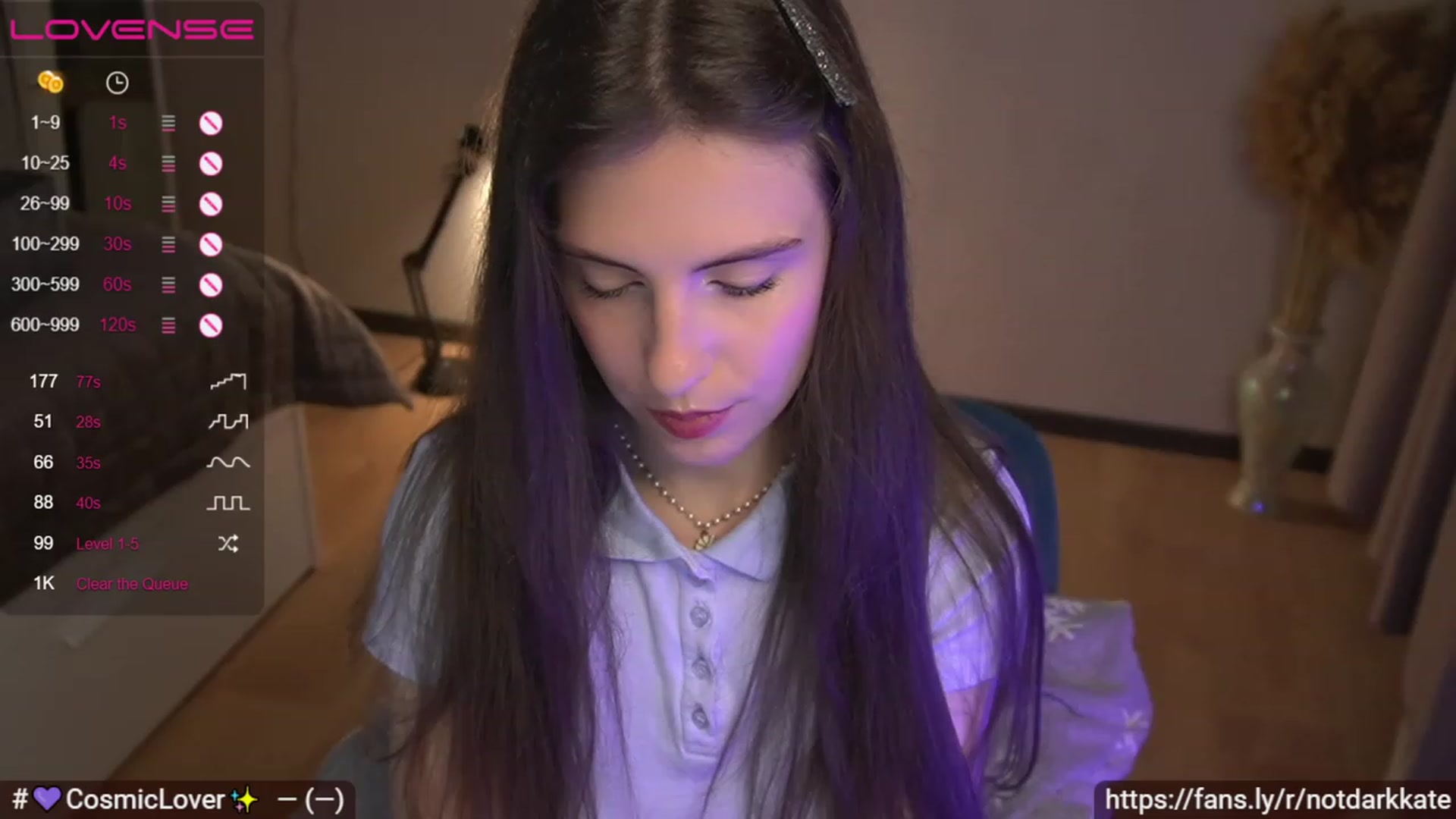 Gallery image thumbnail from DarkKate's myfreecams stream on, 06/28/2023, 03:41 image 4 of 20