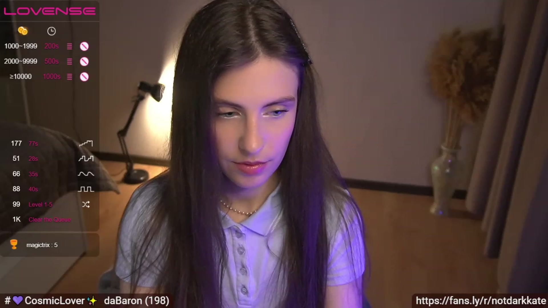 Gallery image thumbnail from DarkKate's myfreecams stream on, 06/28/2023, 03:41 image 18 of 20