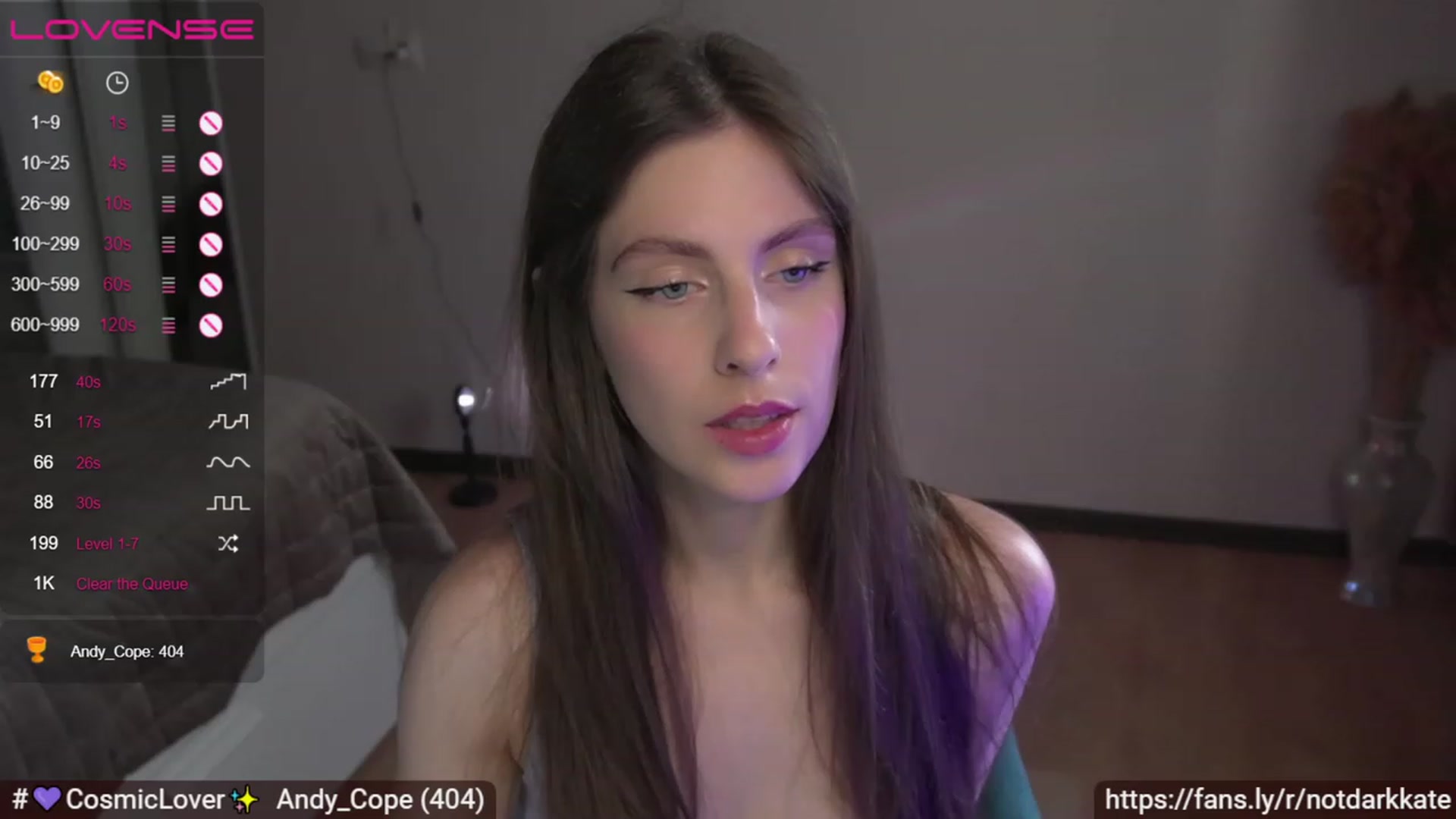 Gallery image thumbnail from DarkKate's myfreecams stream on, 07/05/2023, 04:01 image 11 of 20