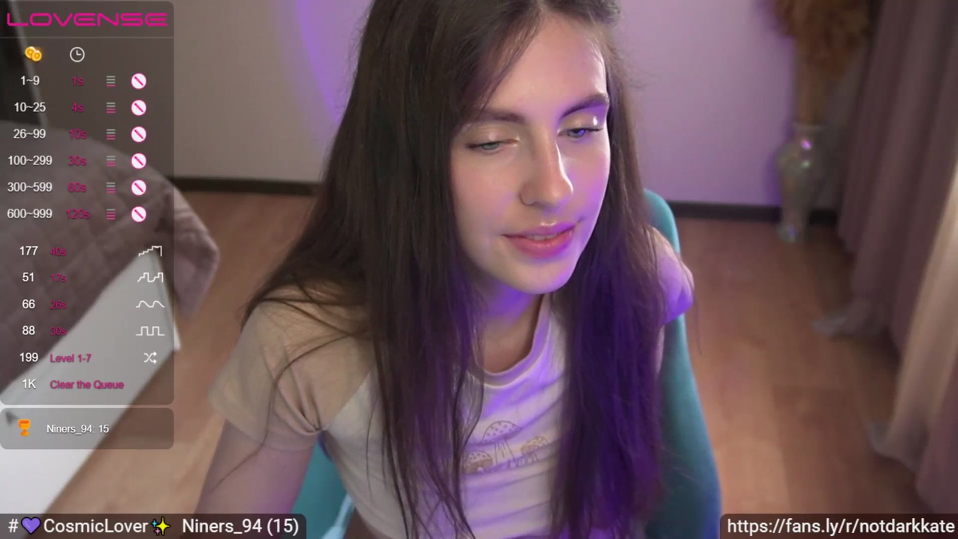 Gallery image thumbnail from DarkKate's myfreecams stream on, 07/13/2023, 06:18 image 19 of 20