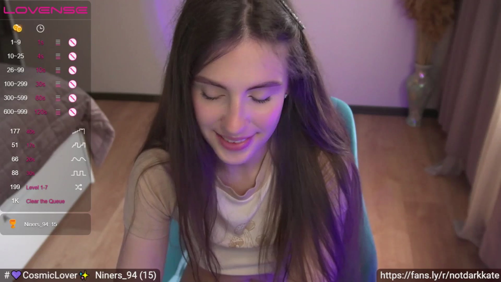 Gallery image thumbnail from DarkKate's myfreecams stream on, 07/13/2023, 06:18 image 14 of 20