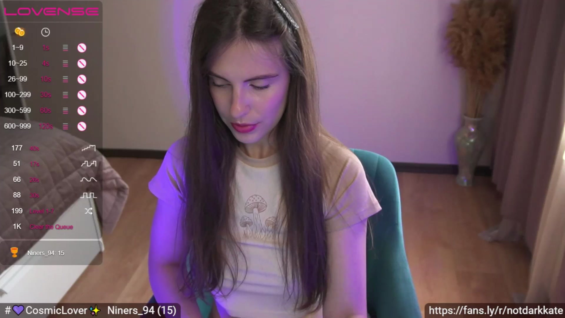 Gallery image thumbnail from DarkKate's myfreecams stream on, 07/13/2023, 07:04 image 1 of 20