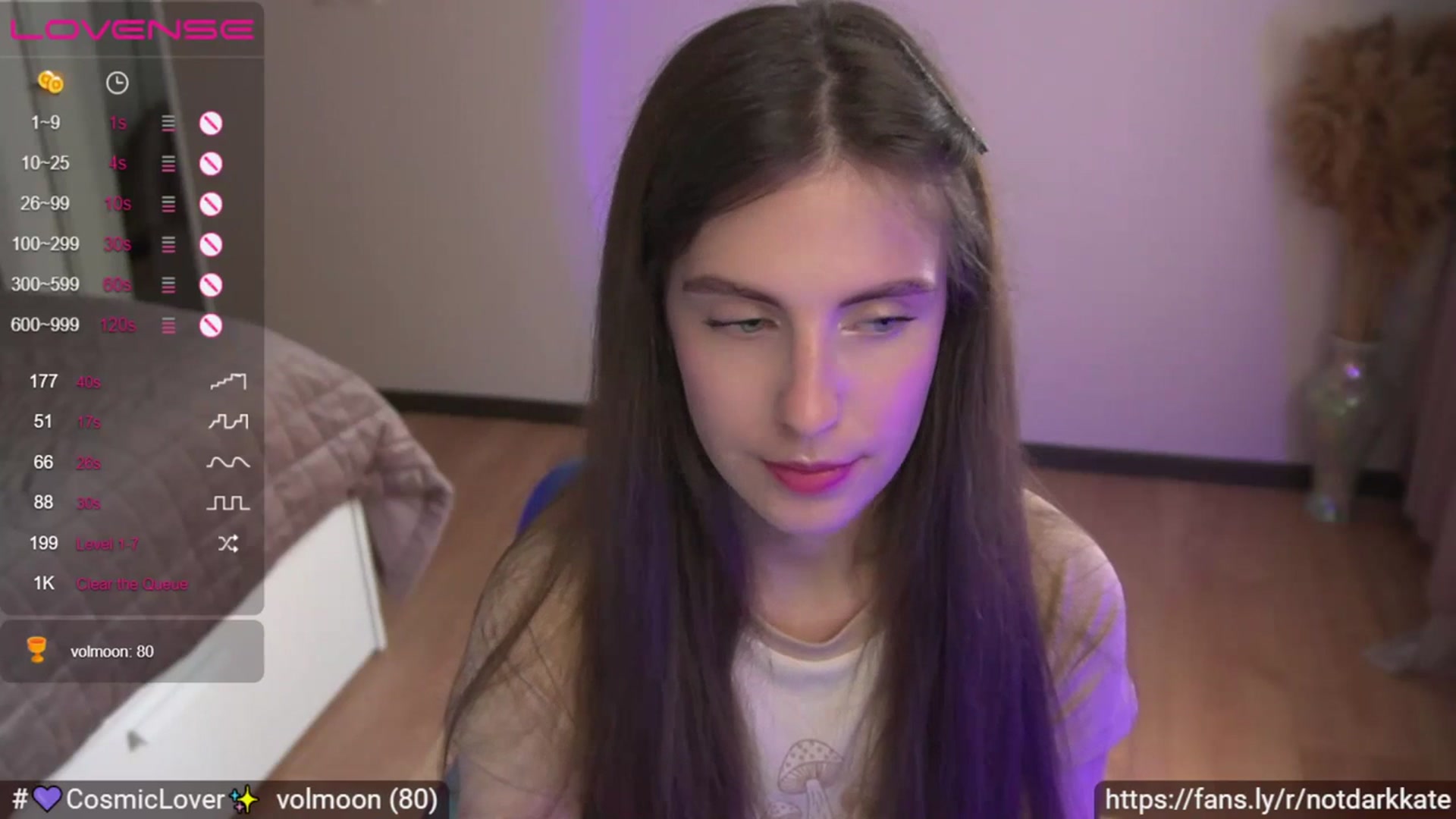 Gallery image thumbnail from DarkKate's myfreecams stream on, 07/13/2023, 07:04 image 14 of 20