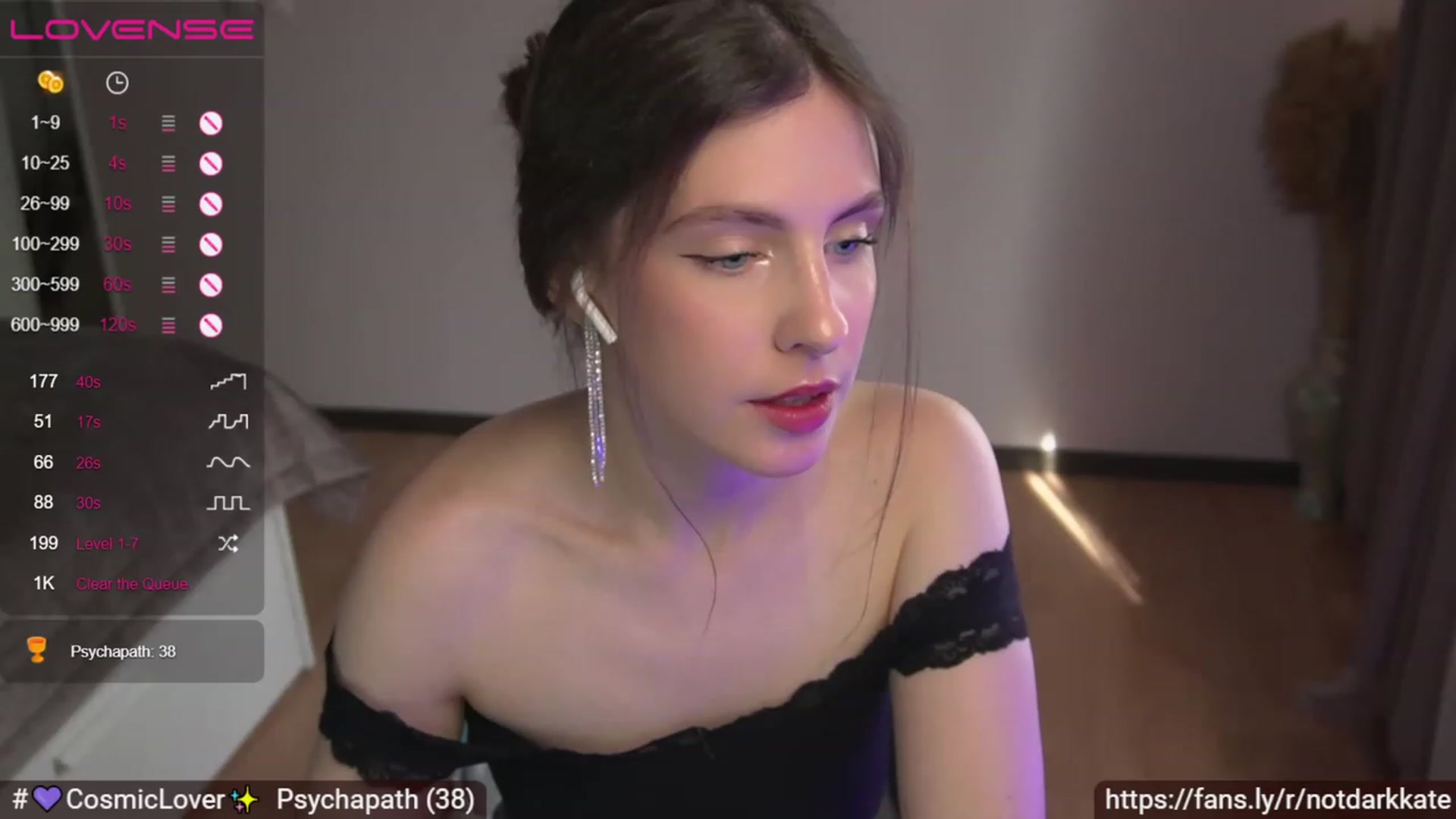 Gallery image thumbnail from DarkKate's myfreecams stream on, 07/18/2023, 10:36 image 20 of 20