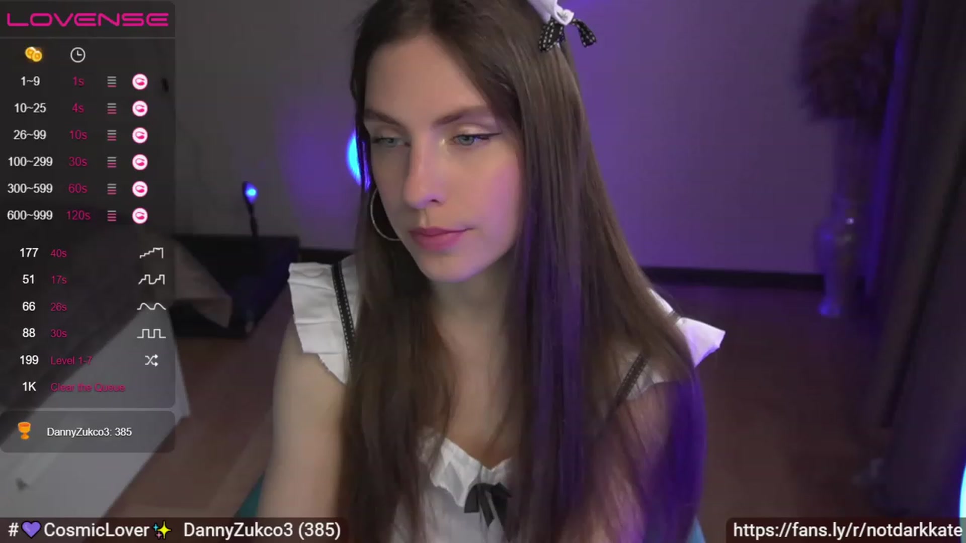 Gallery image thumbnail from DarkKate's myfreecams stream on, 07/21/2023, 03:23 image 14 of 20