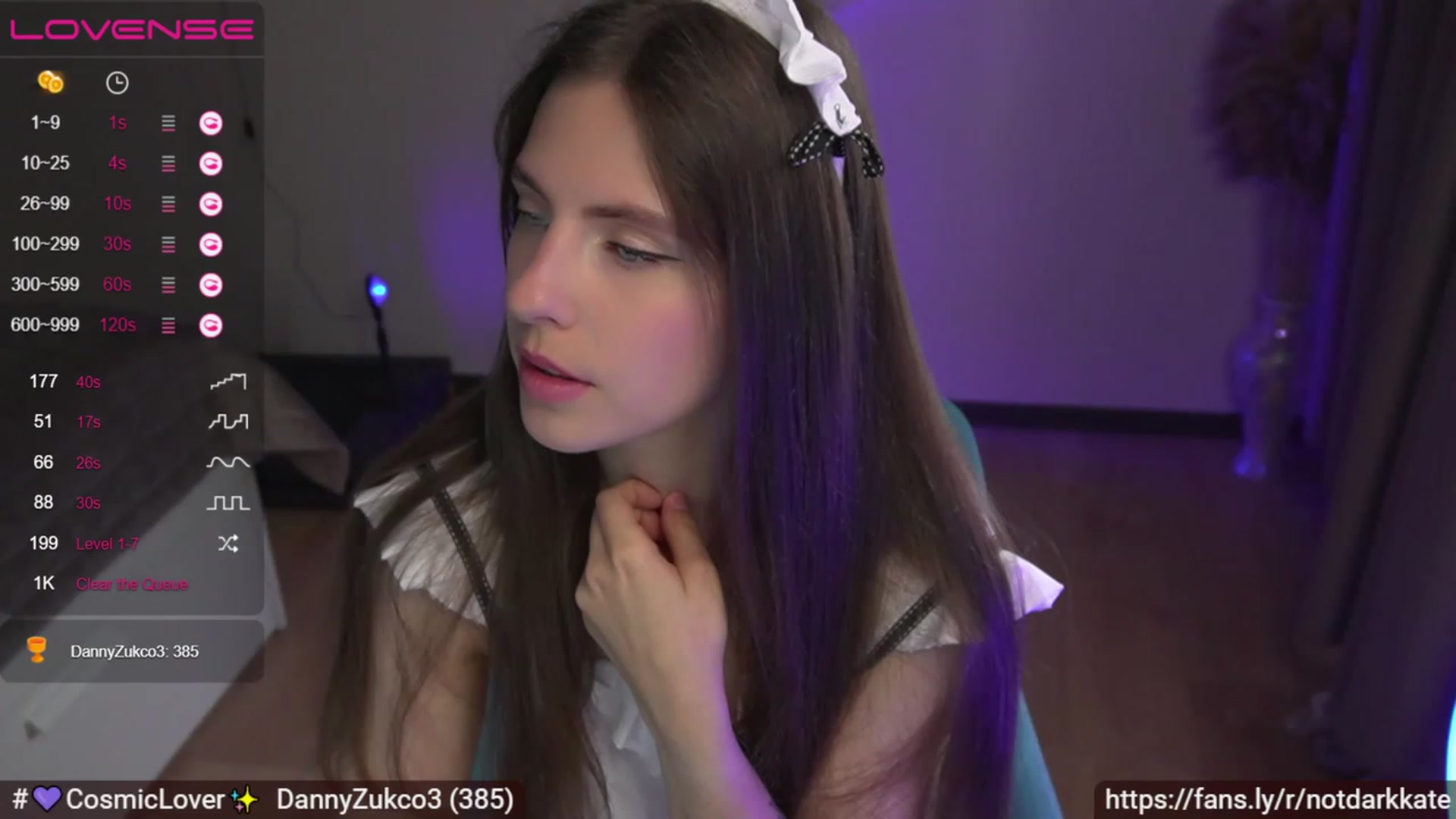 Gallery image thumbnail from DarkKate's myfreecams stream on, 07/21/2023, 03:23 image 16 of 20