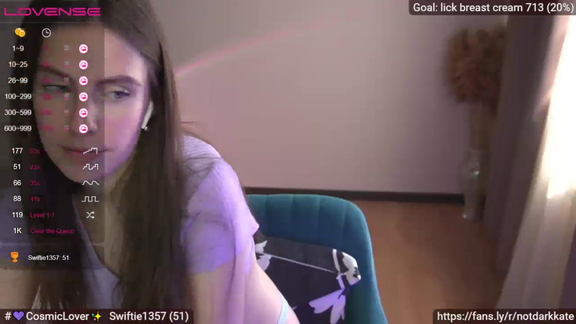 Gallery image thumbnail from DarkKate's myfreecams stream on, 07/24/2023, 05:03 image 17 of 20