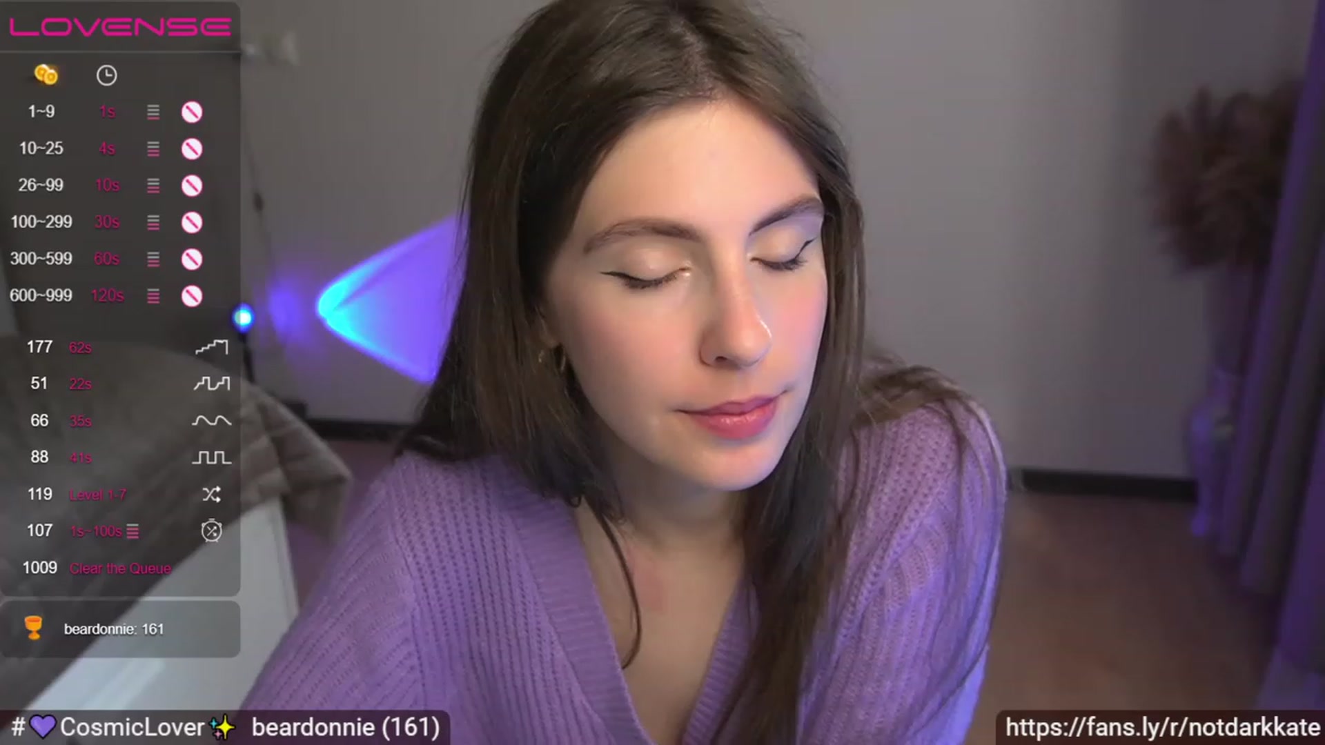 Gallery image thumbnail from DarkKate's myfreecams stream on, 08/03/2023, 04:32 image 20 of 20