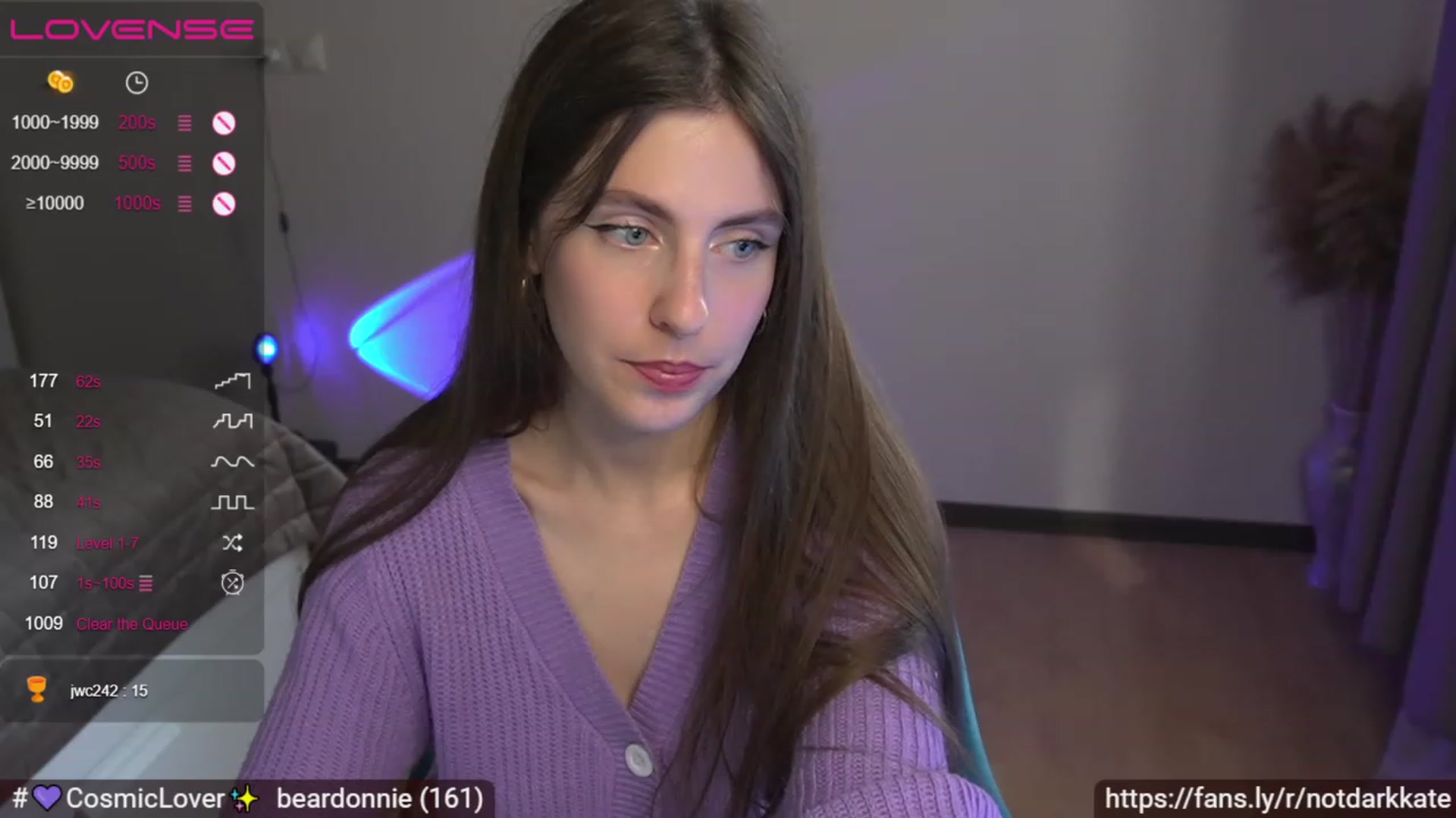 Gallery image thumbnail from DarkKate's myfreecams stream on, 08/03/2023, 04:32 image 14 of 20