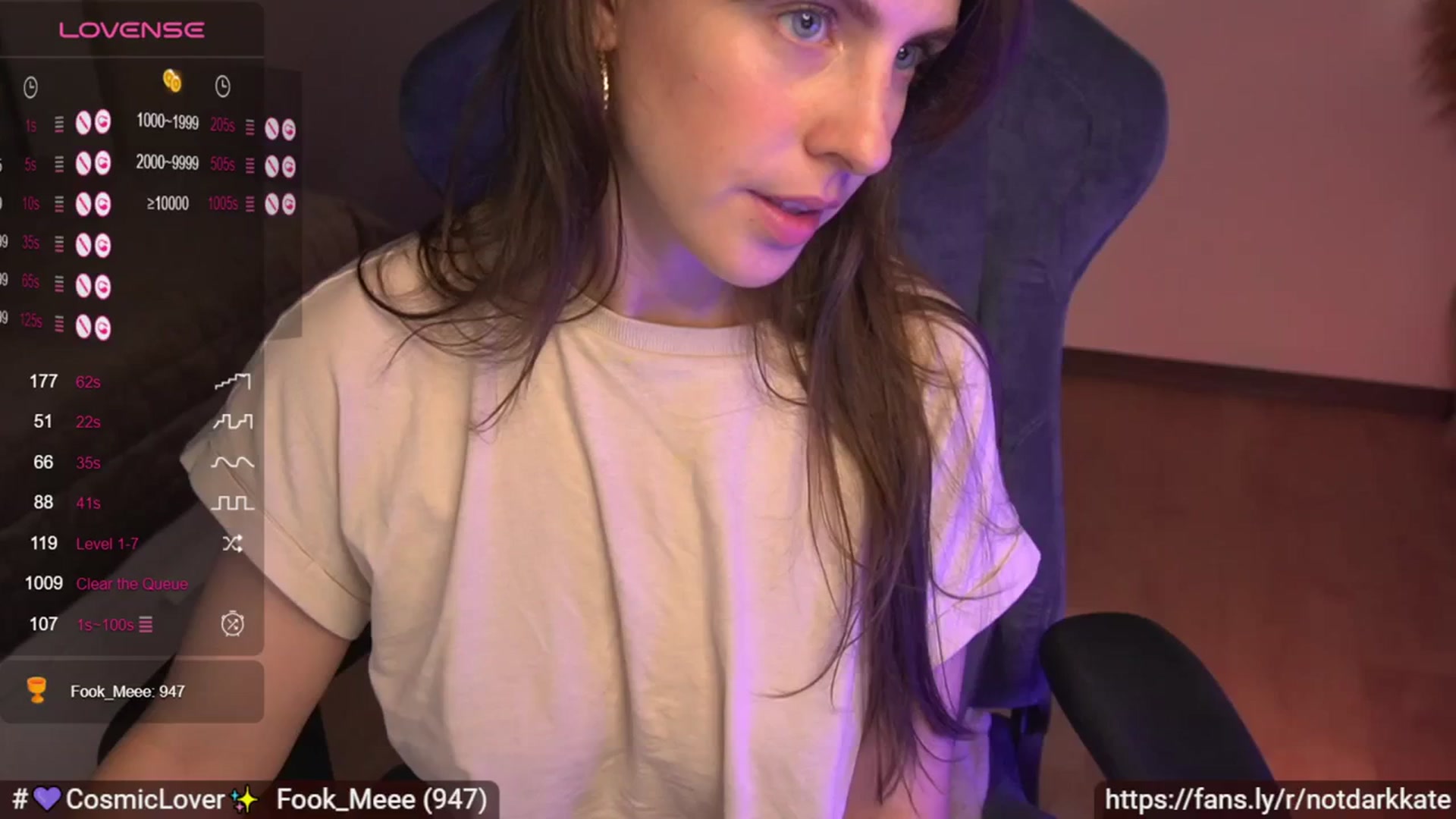 Gallery image thumbnail from DarkKate's myfreecams stream on, 09/04/2023, 06:51 image 1 of 20