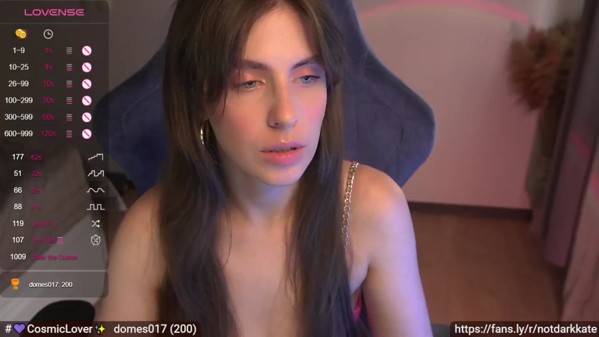 Gallery image thumbnail from DarkKate's myfreecams stream on, 09/05/2023, 06:31 image 6 of 20