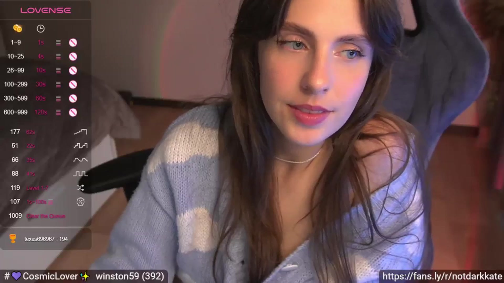 Gallery image thumbnail from DarkKate's myfreecams stream on, 09/06/2023, 07:55 image 8 of 20