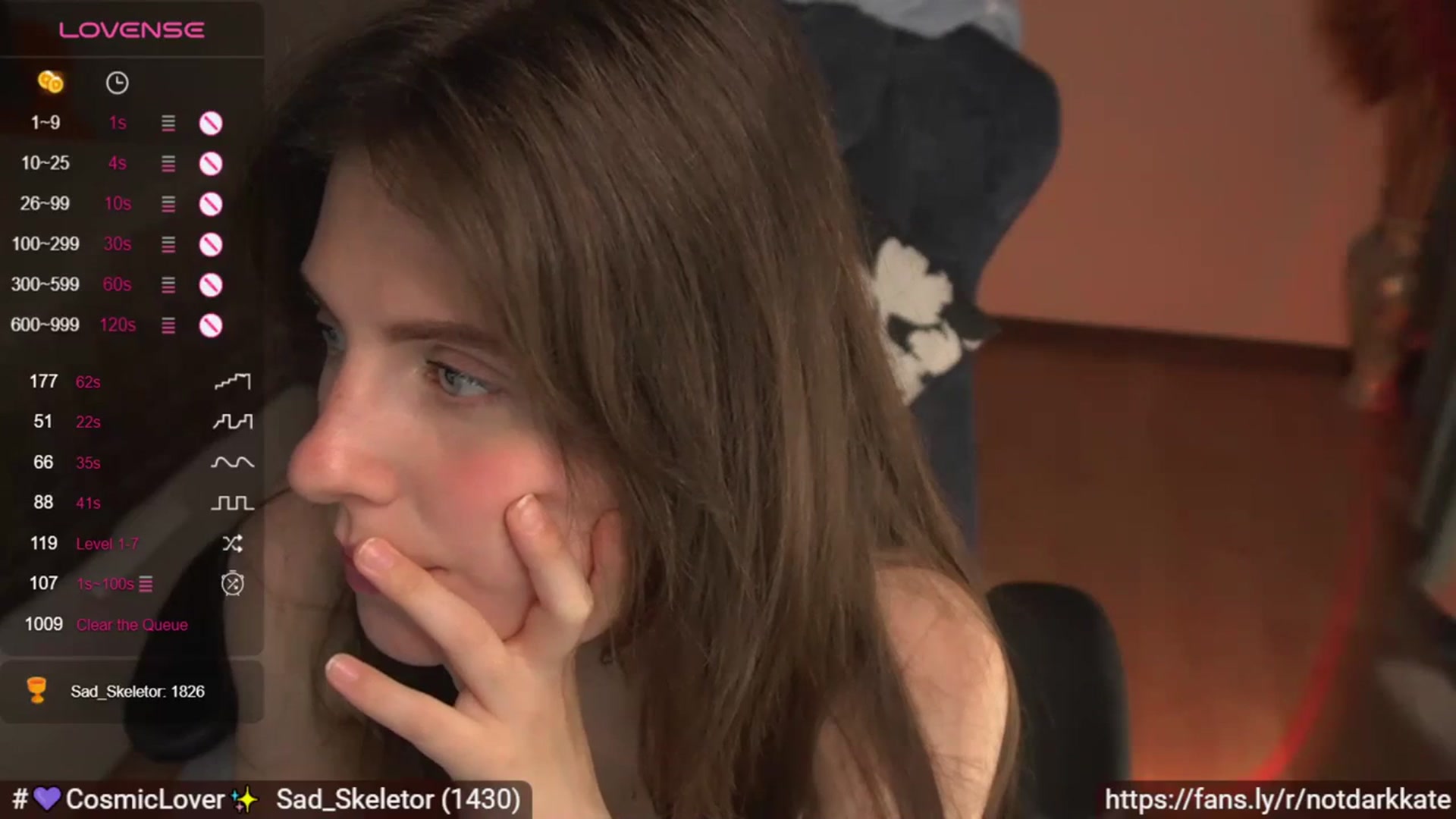 Gallery image thumbnail from DarkKate's myfreecams stream on, 10/02/2023, 06:40 image 7 of 20