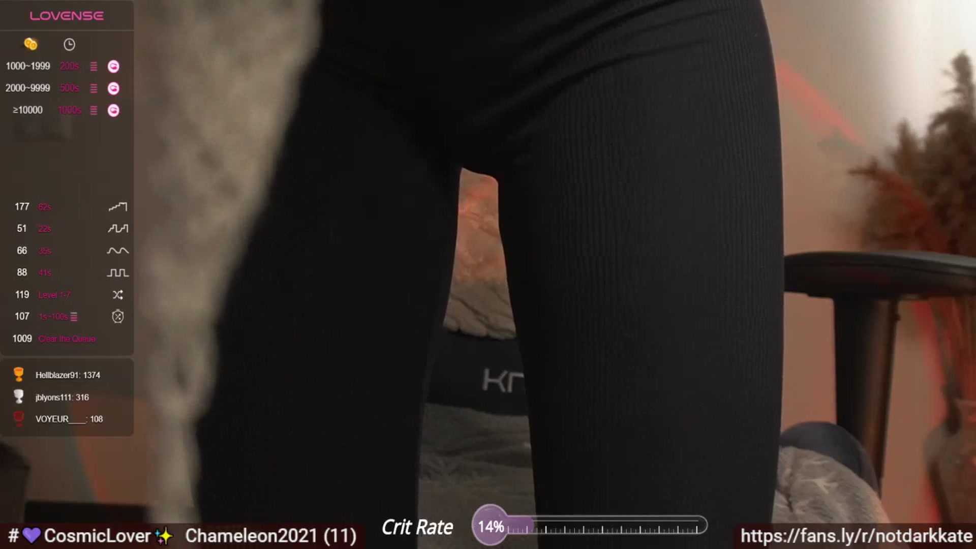 Gallery image thumbnail from DarkKate's myfreecams stream on, 11/08/2023, 09:30 image 3 of 20