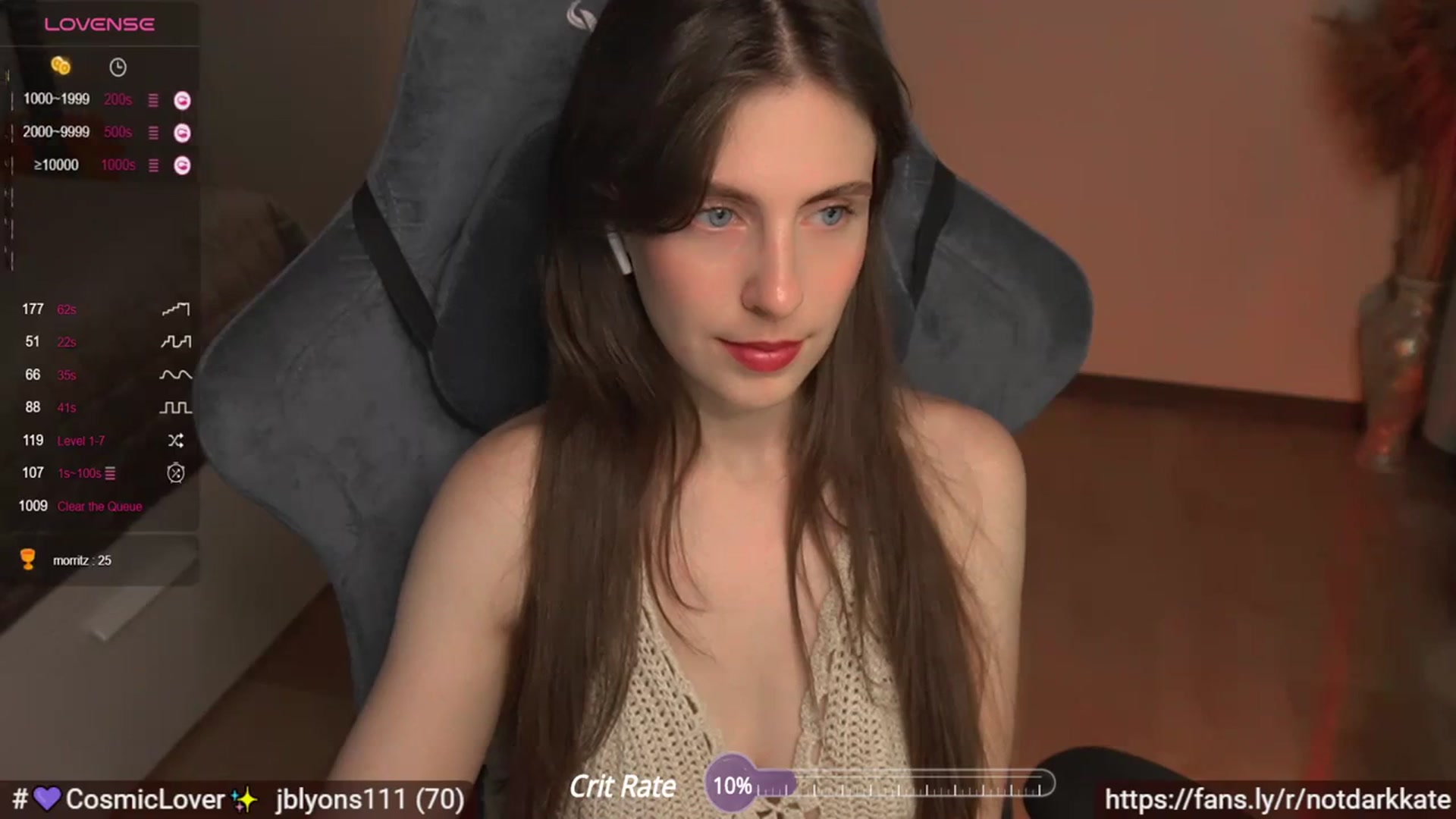 Gallery image thumbnail from DarkKate's myfreecams stream on, 11/08/2023, 10:18 image 15 of 20