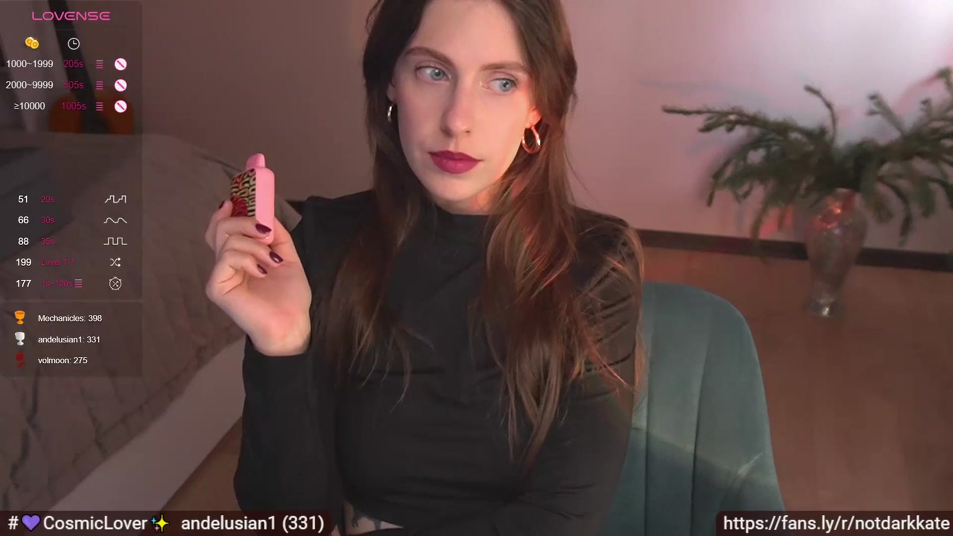 Gallery image thumbnail from DarkKate's myfreecams stream on, 01/12/2024, 07:46 image 5 of 20