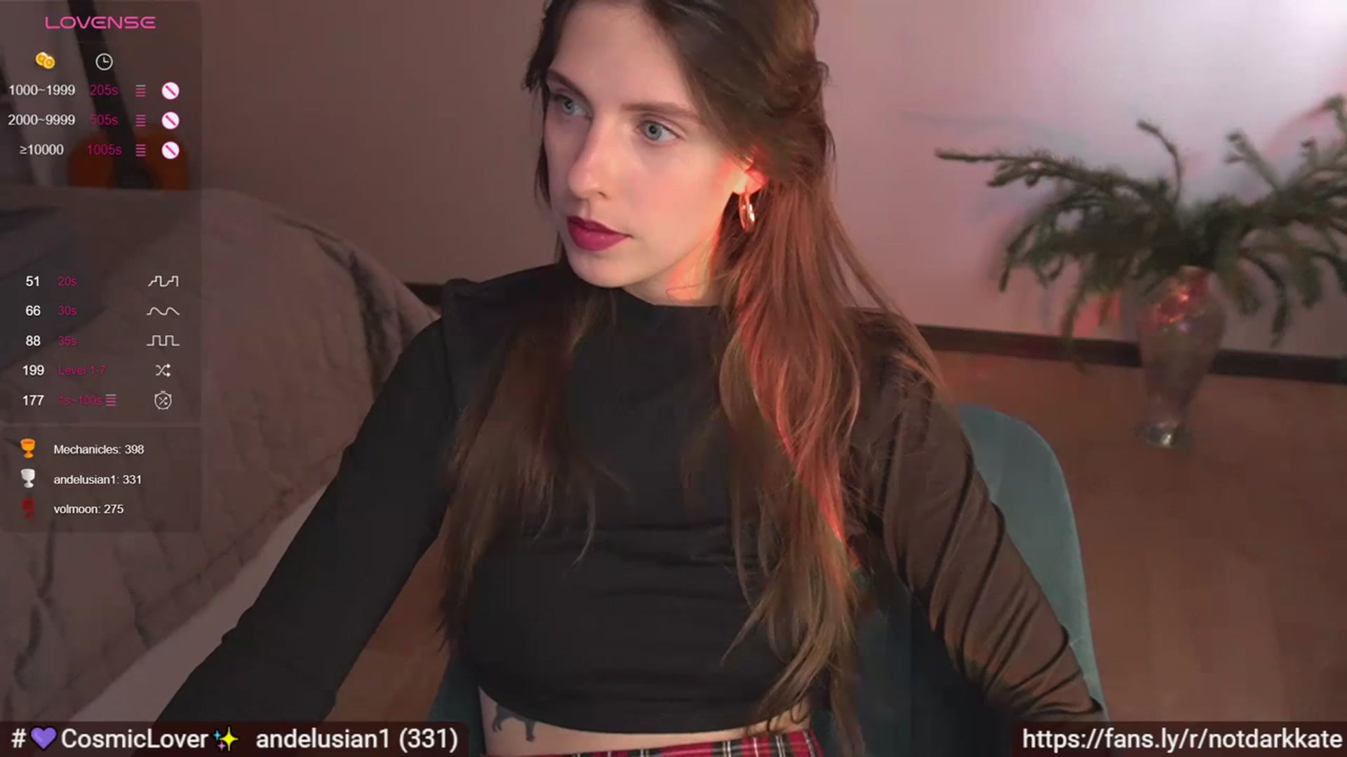 Gallery image thumbnail from DarkKate's myfreecams stream on, 01/12/2024, 07:46 image 10 of 20