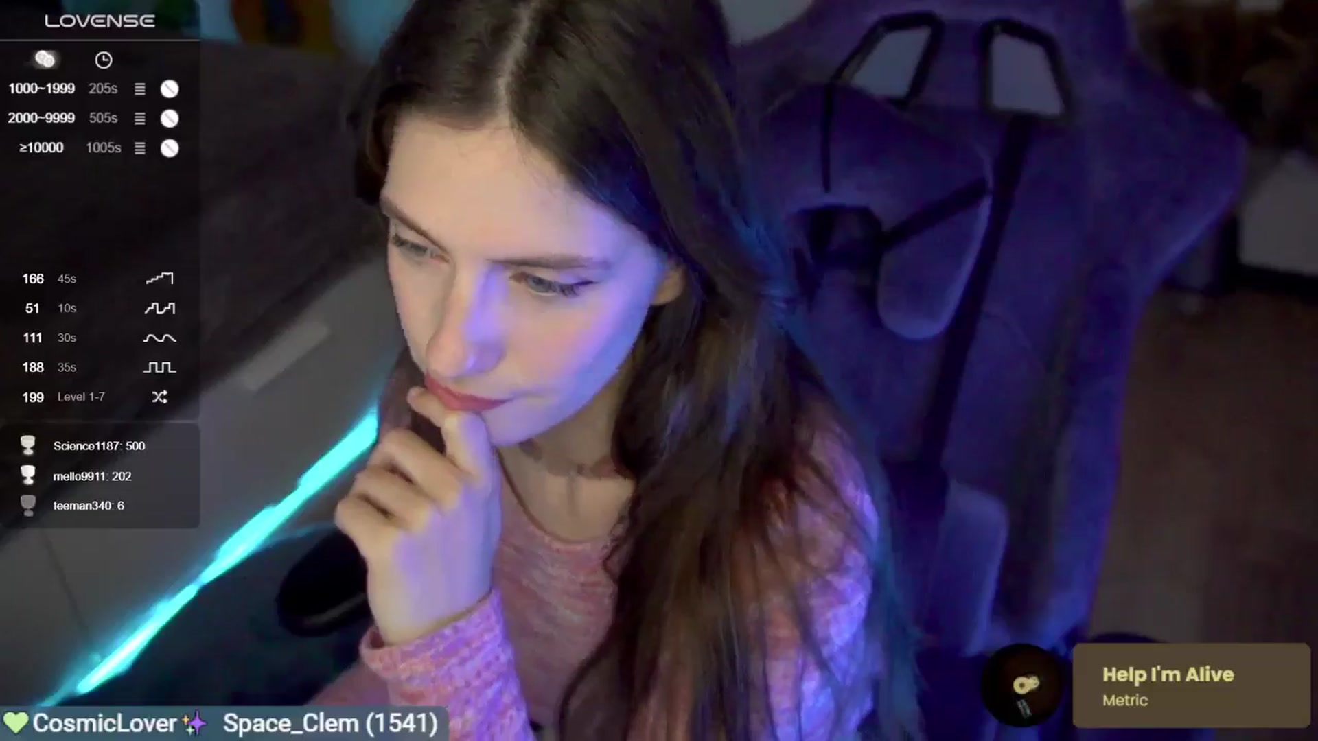 Gallery image thumbnail from DarkKate's myfreecams stream on, 07/12/2024, 03:44 image 18 of 20
