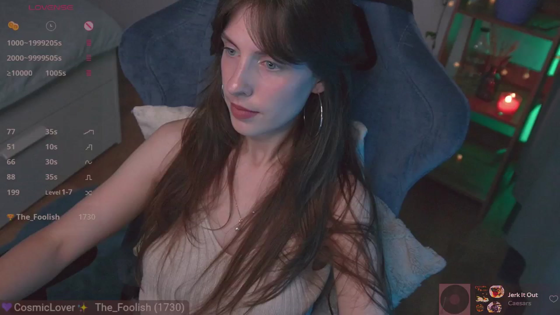Gallery image thumbnail from DarkKate's myfreecams stream on, 11/10/2024, 08:25 image 1 of 20