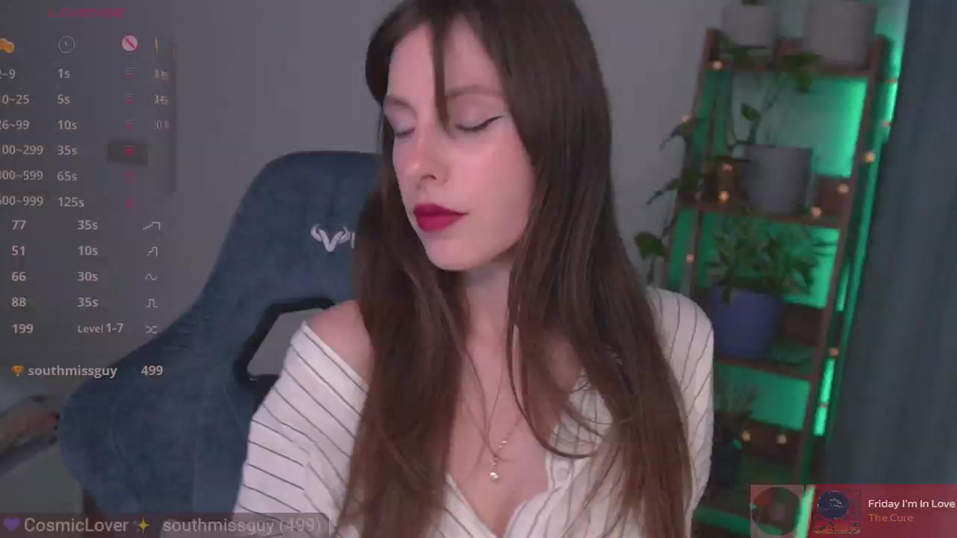 Gallery image thumbnail from DarkKate's myfreecams stream on, 11/11/2024, 06:39 image 11 of 20