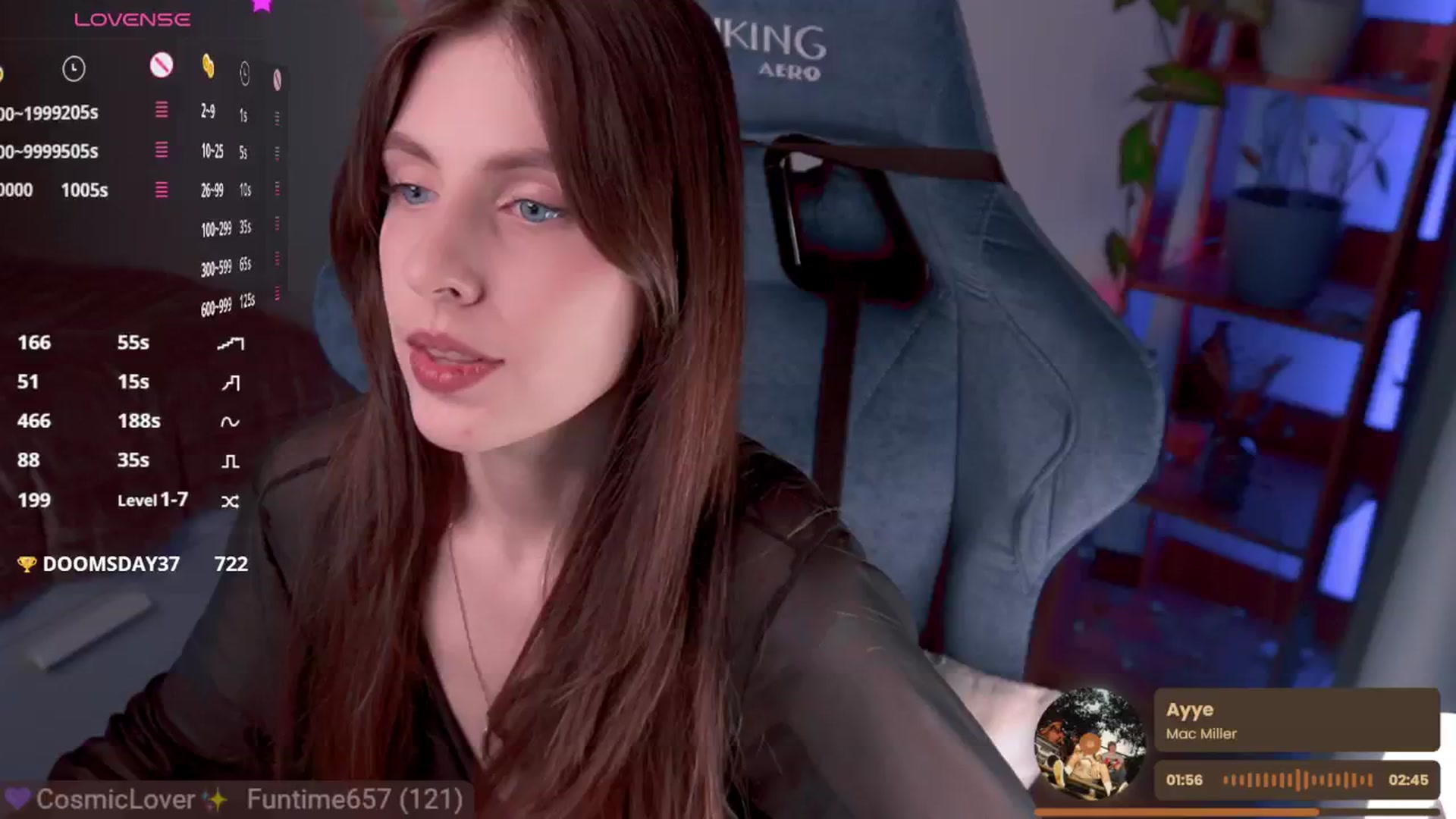 Gallery image thumbnail from DarkKate's myfreecams stream on, 02/05/2025, 09:28 image 9 of 20