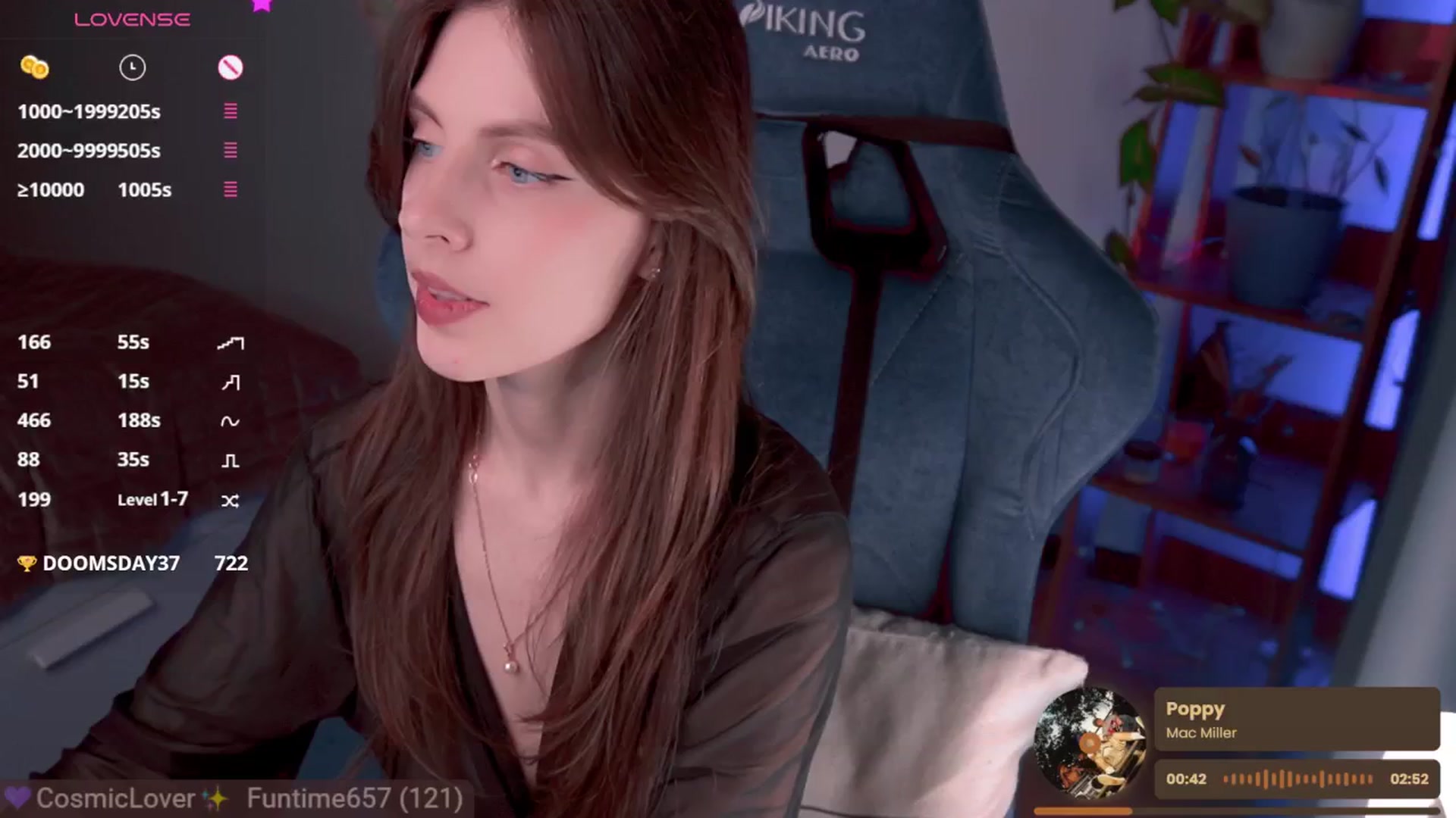 Gallery image thumbnail from DarkKate's myfreecams stream on, 02/05/2025, 09:28 image 1 of 20