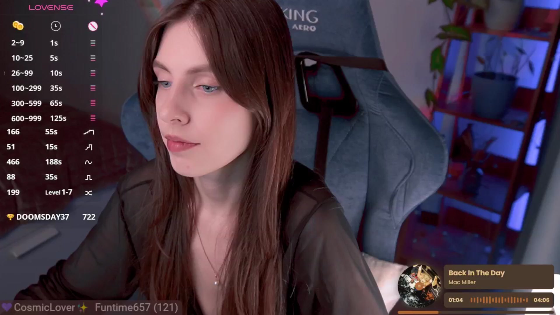Gallery image thumbnail from DarkKate's myfreecams stream on, 02/05/2025, 09:28 image 11 of 20