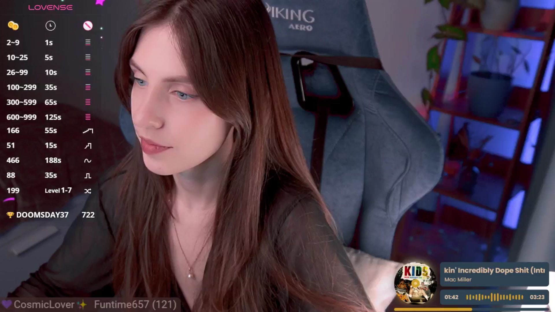 Gallery image thumbnail from DarkKate's myfreecams stream on, 02/05/2025, 09:28 image 16 of 20