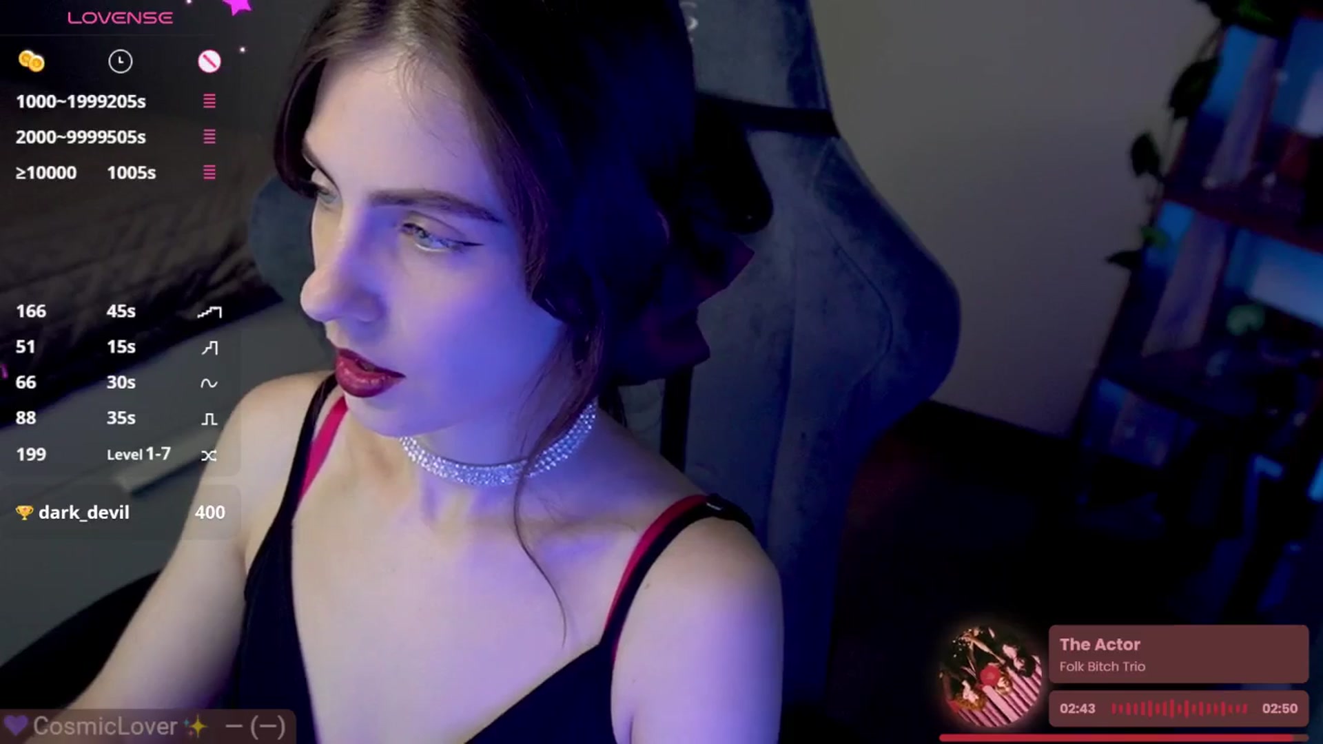 Gallery image thumbnail from DarkKate's myfreecams stream on, 04/22/2025, 08:53 image 13 of 20