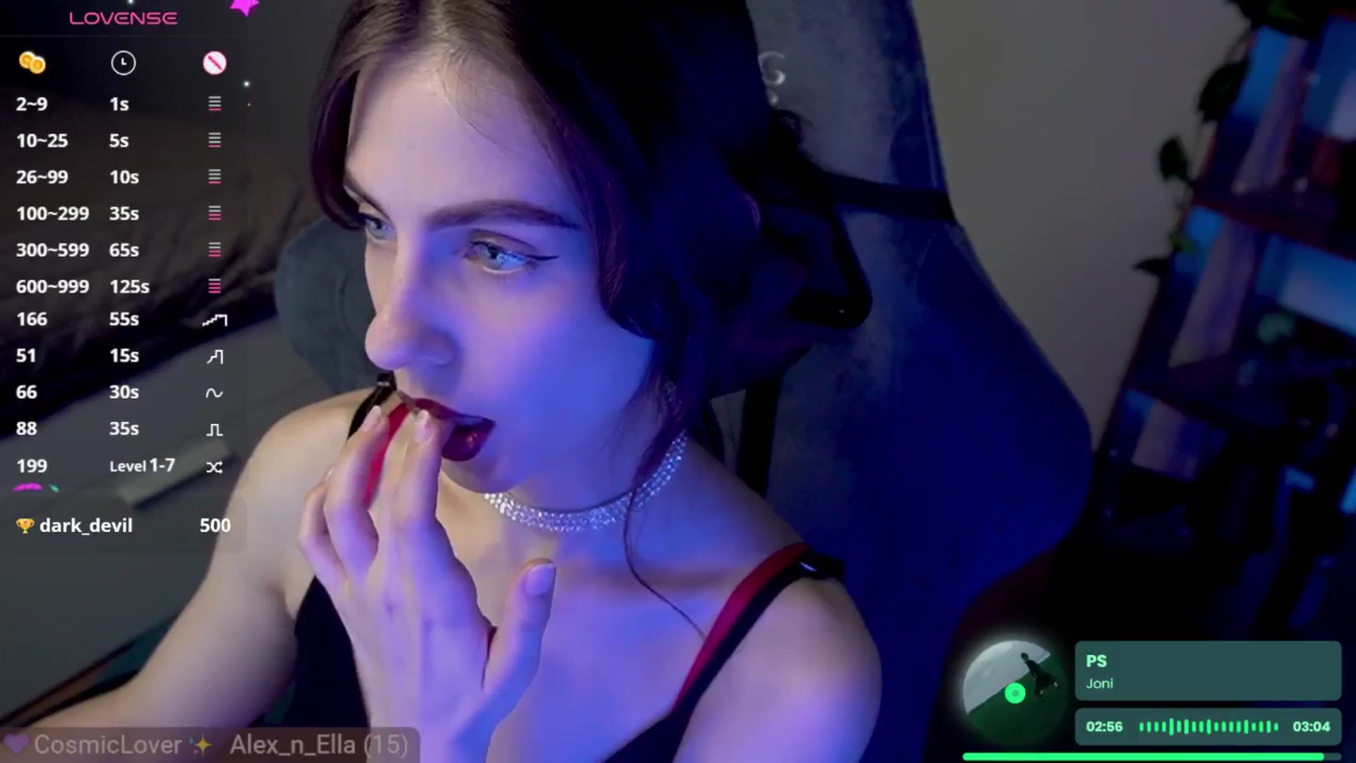 Gallery image thumbnail from DarkKate's myfreecams stream on, 04/22/2025, 08:53 image 18 of 20