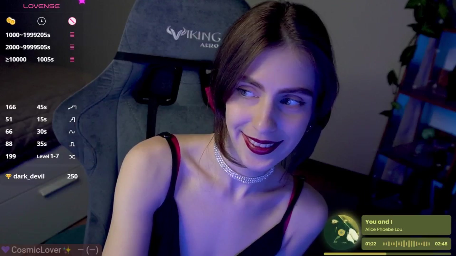 Gallery image thumbnail from DarkKate's myfreecams stream on, 04/22/2025, 08:53 image 8 of 20