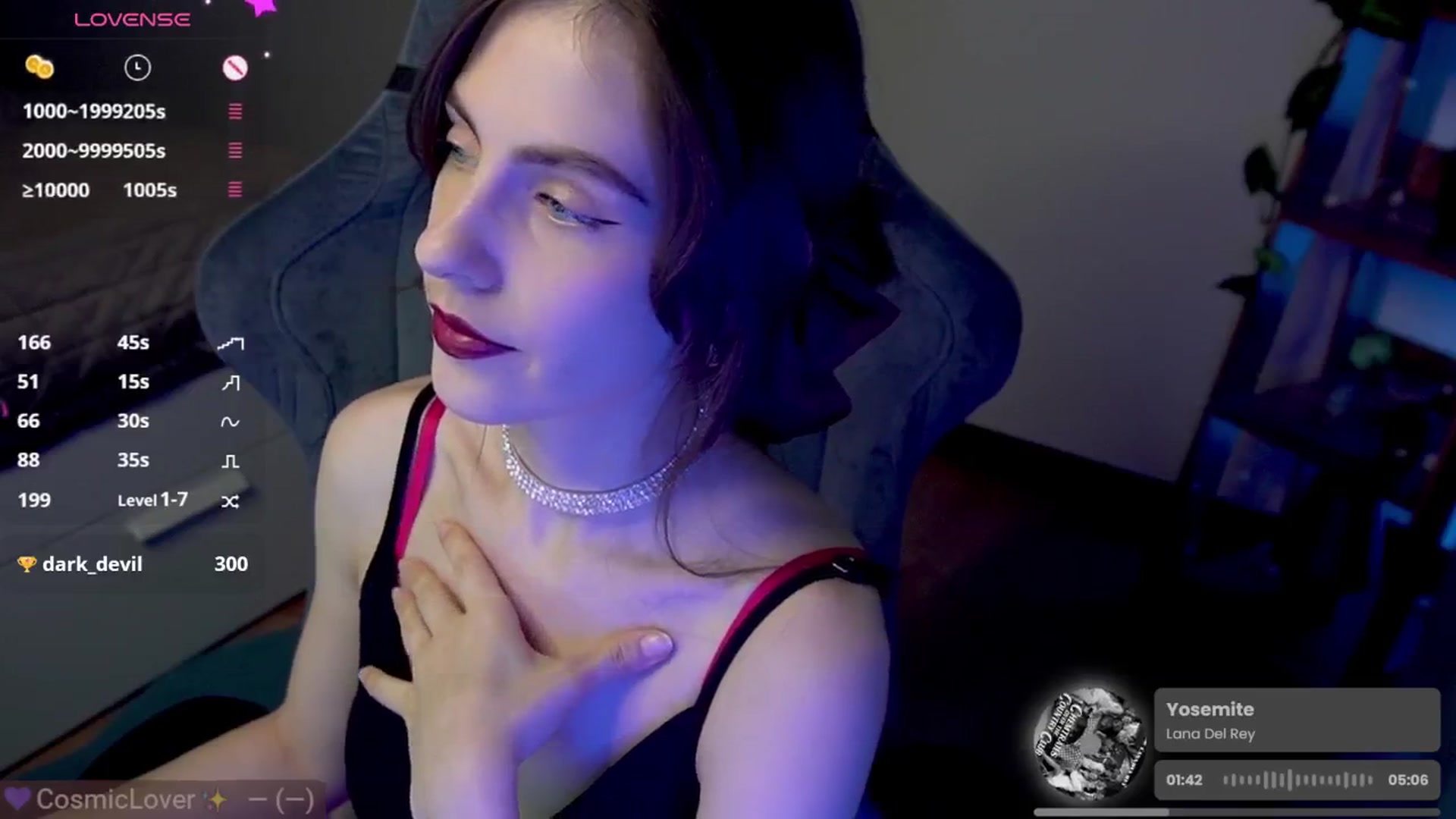 Gallery image thumbnail from DarkKate's myfreecams stream on, 04/22/2025, 08:53 image 11 of 20