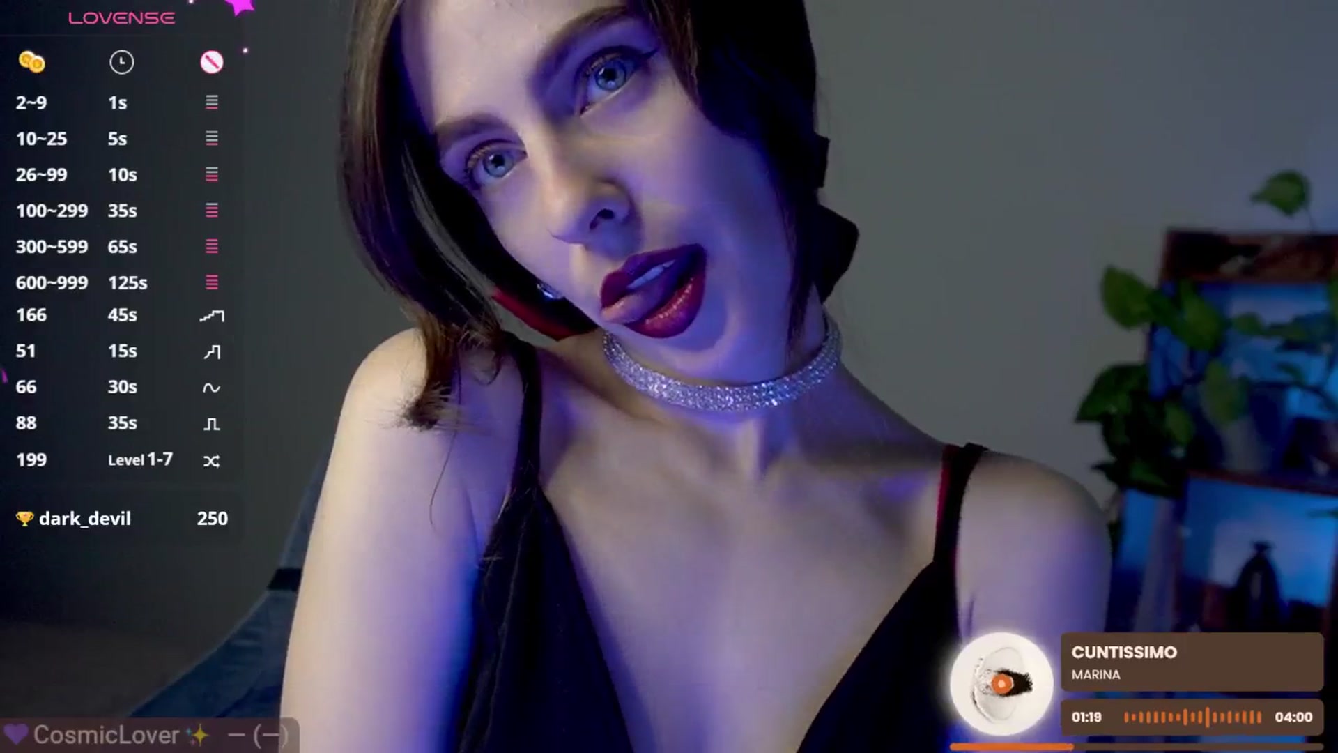 Gallery image thumbnail from DarkKate's myfreecams stream on, 04/22/2025, 08:53 image 9 of 20