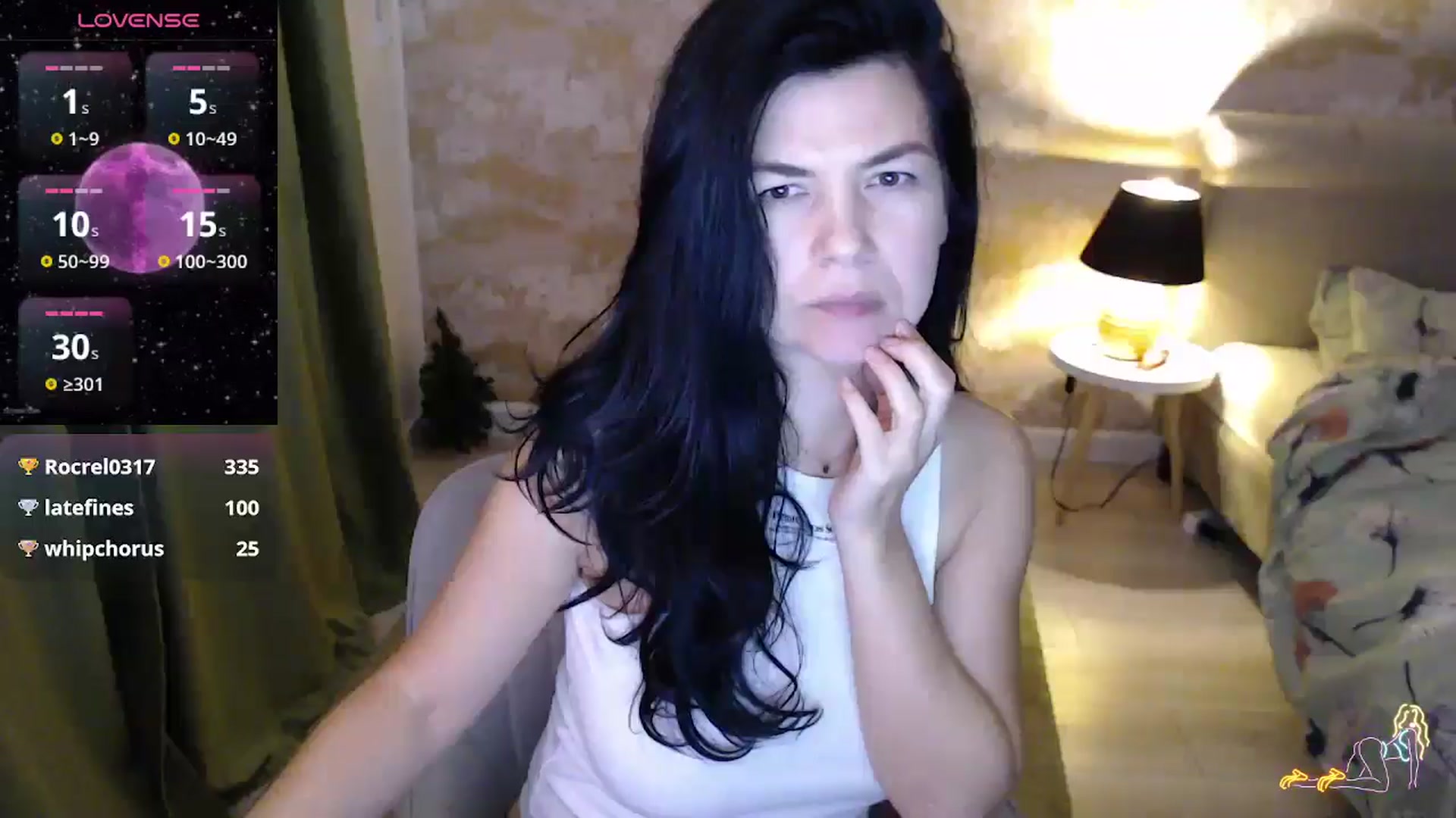 Gallery image thumbnail from Darkella's myfreecams stream on, 12/02/2024, 01:15 image 18 of 20