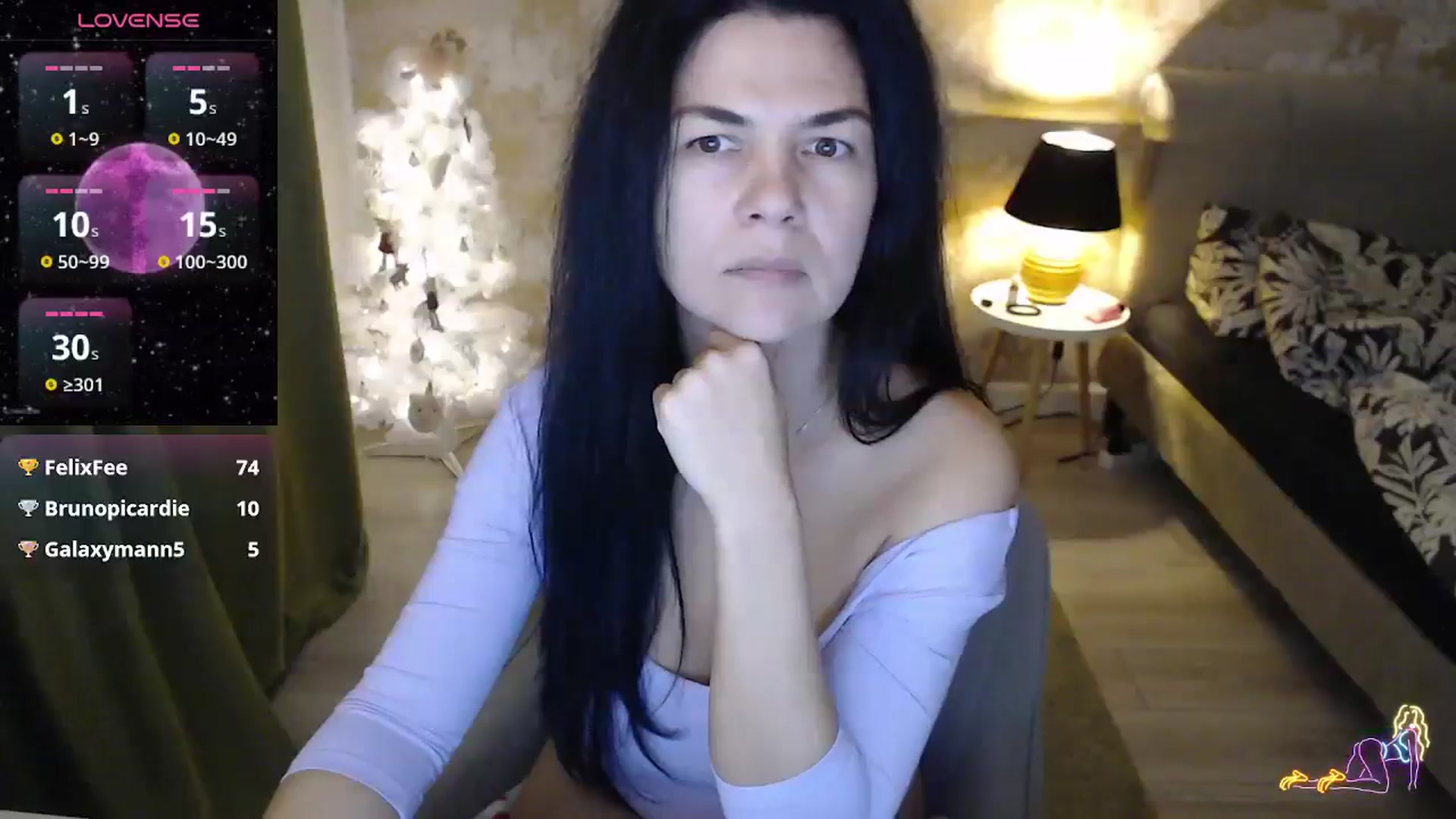 Gallery image thumbnail from Darkella's myfreecams stream on, 12/19/2024, 24:38 image 14 of 20