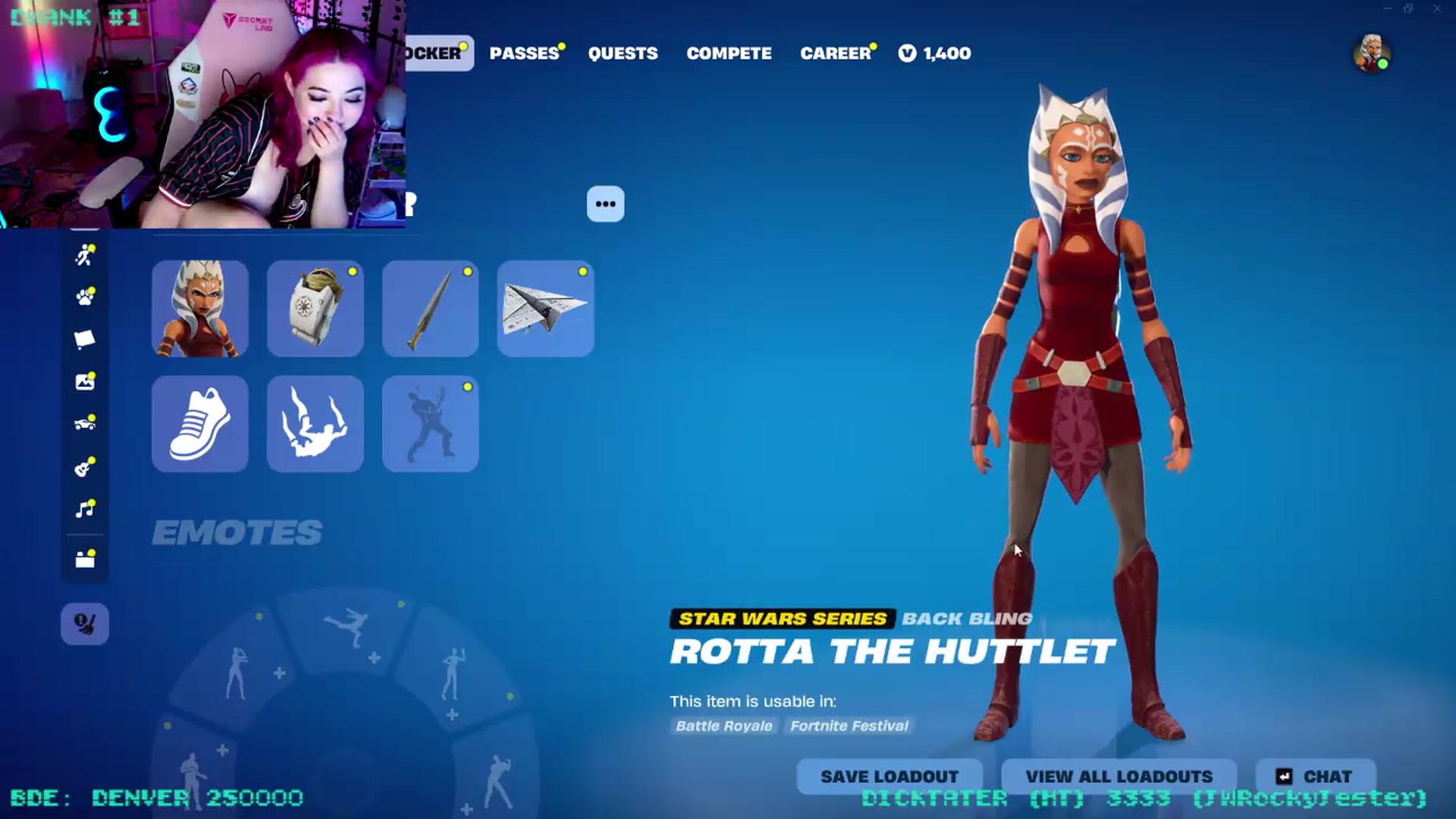 Gallery image thumbnail from DarthJessWhitmore's myfreecams stream on, 05/06/2026, 07:06 image 17 of 20