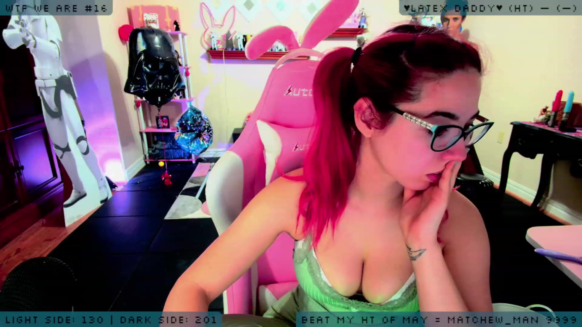 Gallery image thumbnail from DarthWhitmore's myfreecams stream on, 05/23/2023, 09:00 image 2 of 20