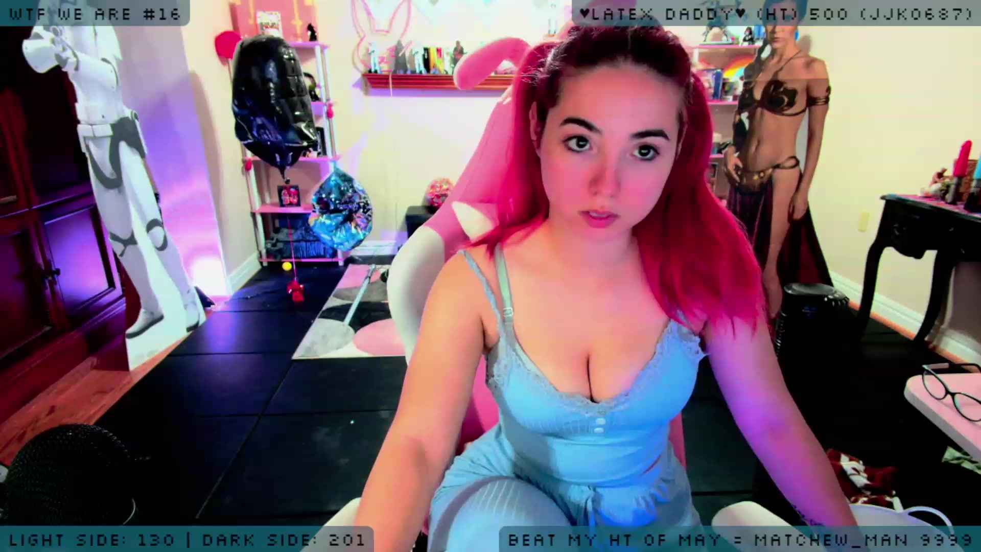 Gallery image thumbnail from DarthWhitmore's myfreecams stream on, 05/23/2023, 10:43 image 13 of 20