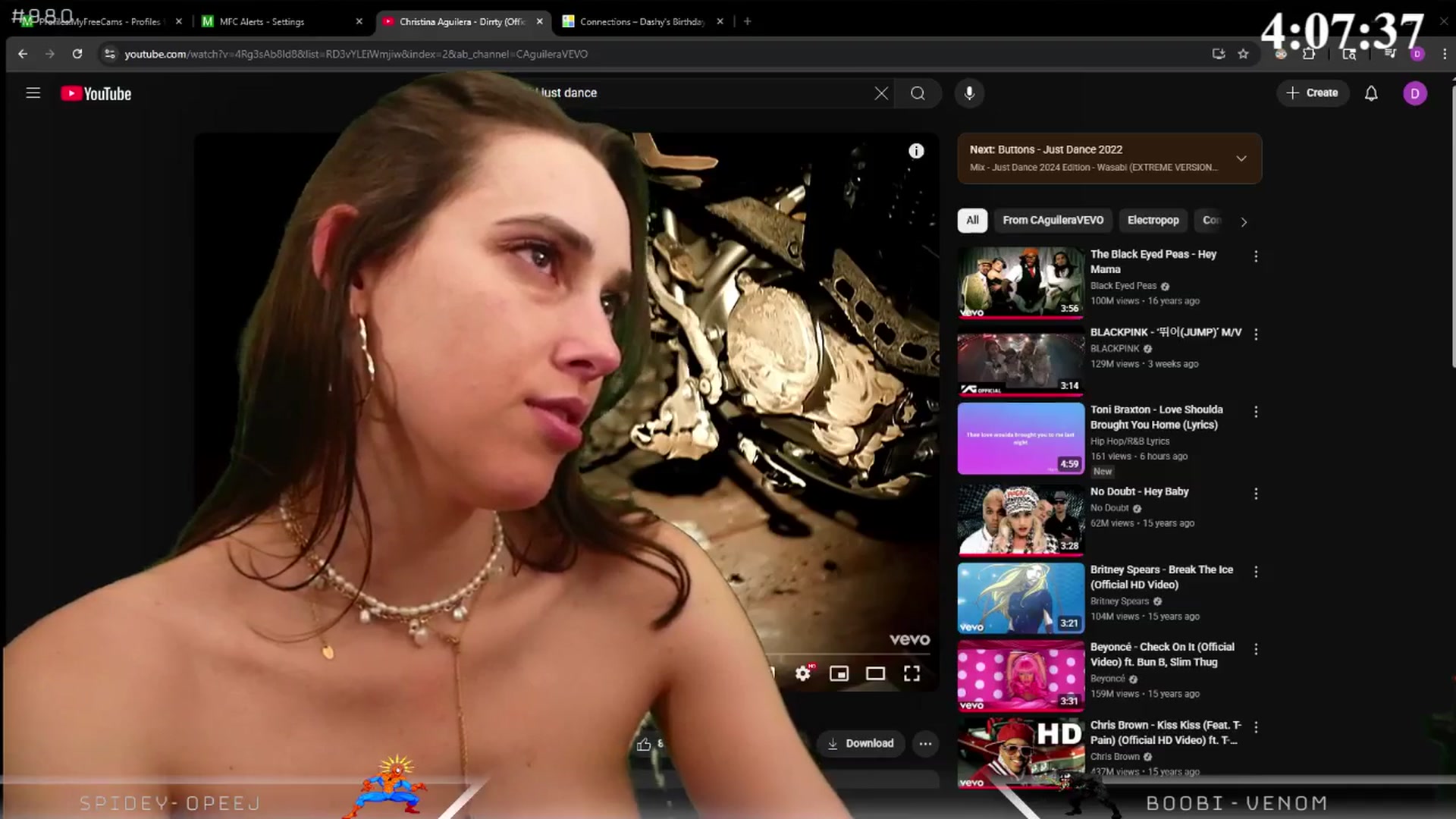 Gallery image thumbnail from Dashy's myfreecams stream on, 08/06/2025, 09:30 image 14 of 20