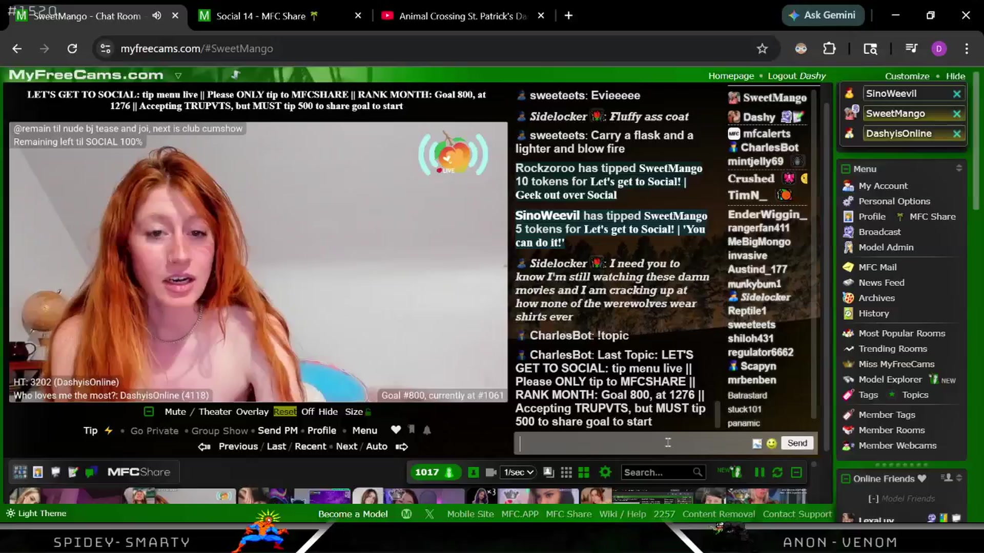Gallery image thumbnail from Dashy's myfreecams stream on, 03/20/2026, 06:21 image 17 of 20