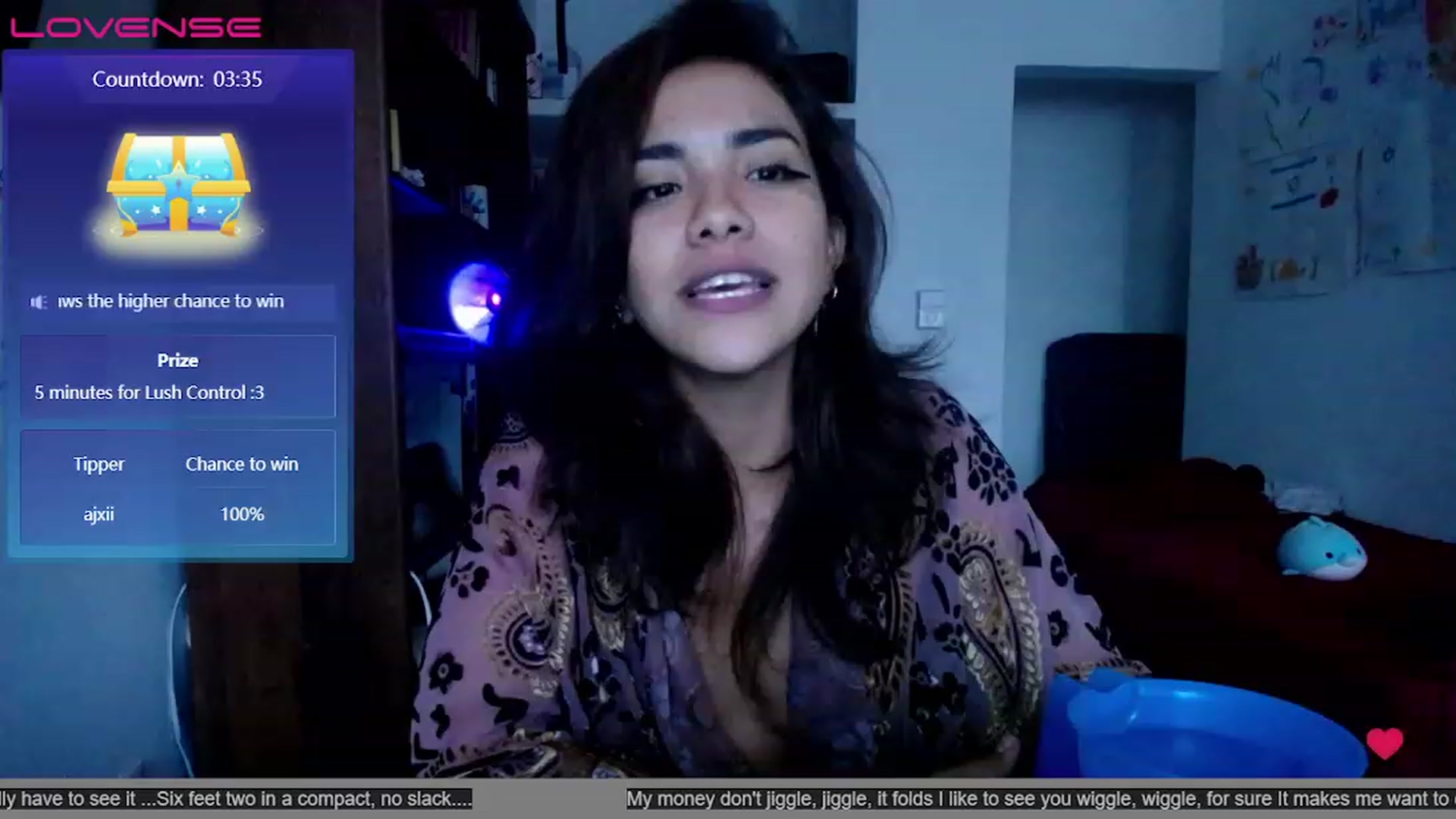 Gallery image thumbnail from Daslilamond's myfreecams stream on, 12/27/2022, 23:19 image 5 of 20